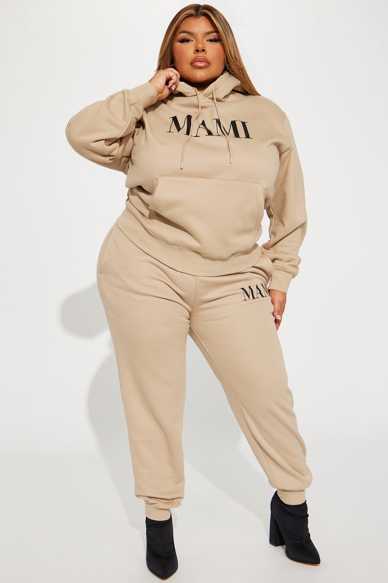 Family Goals Women's Mami Jogger - Taupe - Image 4