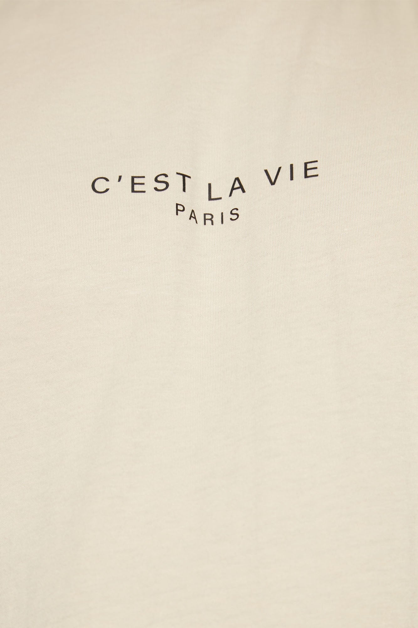 C'est La Vie Short Sleeve Tee - Multi Color - Image 3