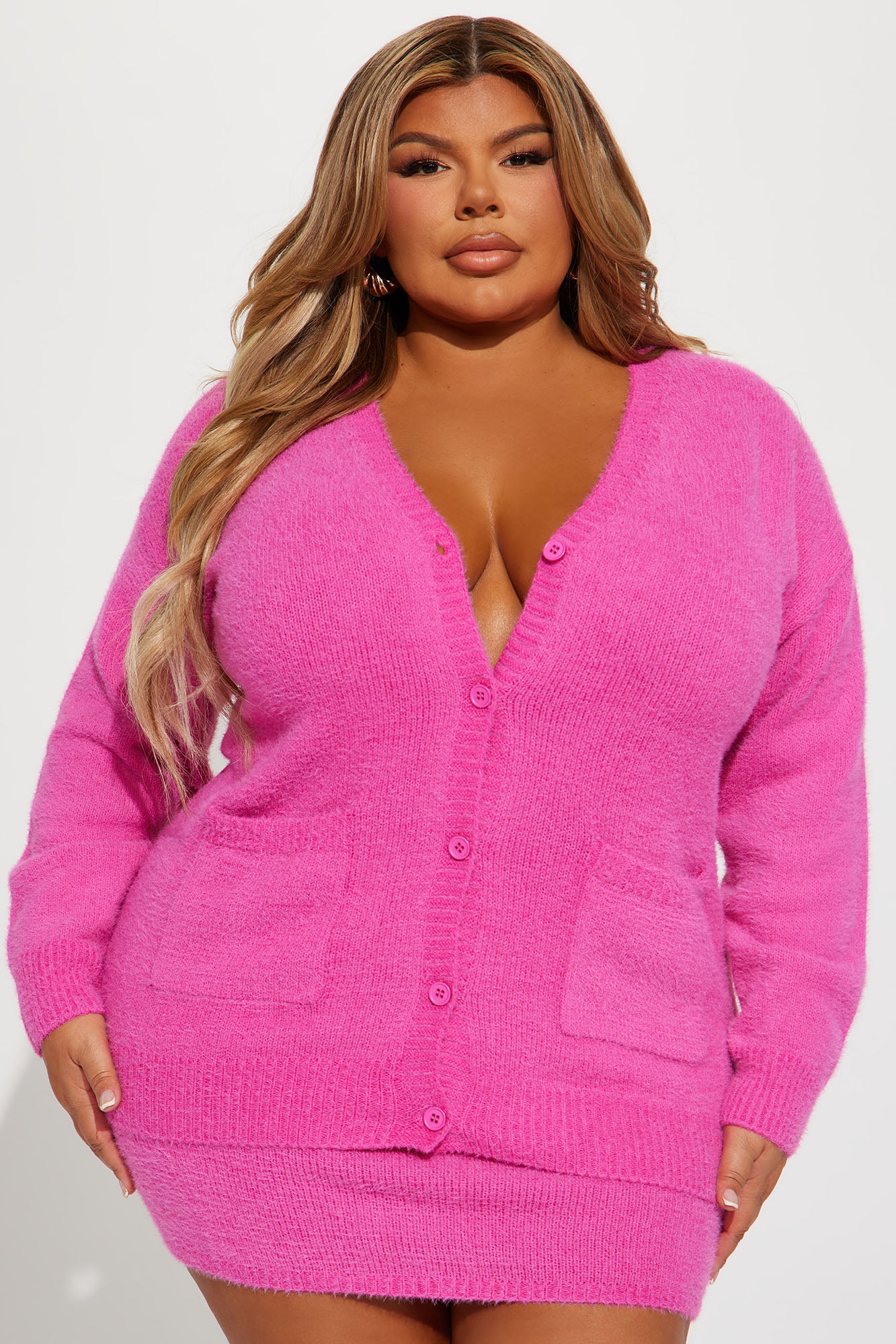 Regina Sweater Skirt Set - Pink - Image 5