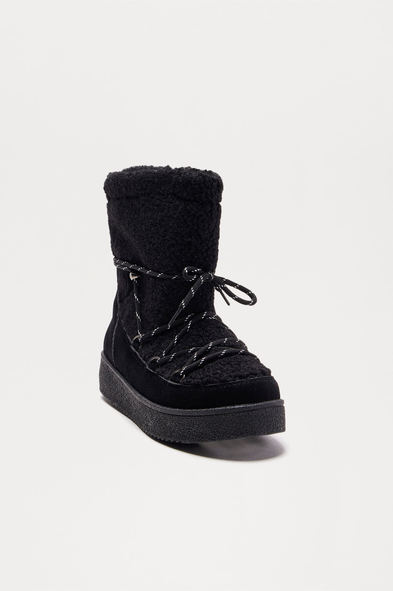 Alaska Platform Snow Booties - Black - Image 3