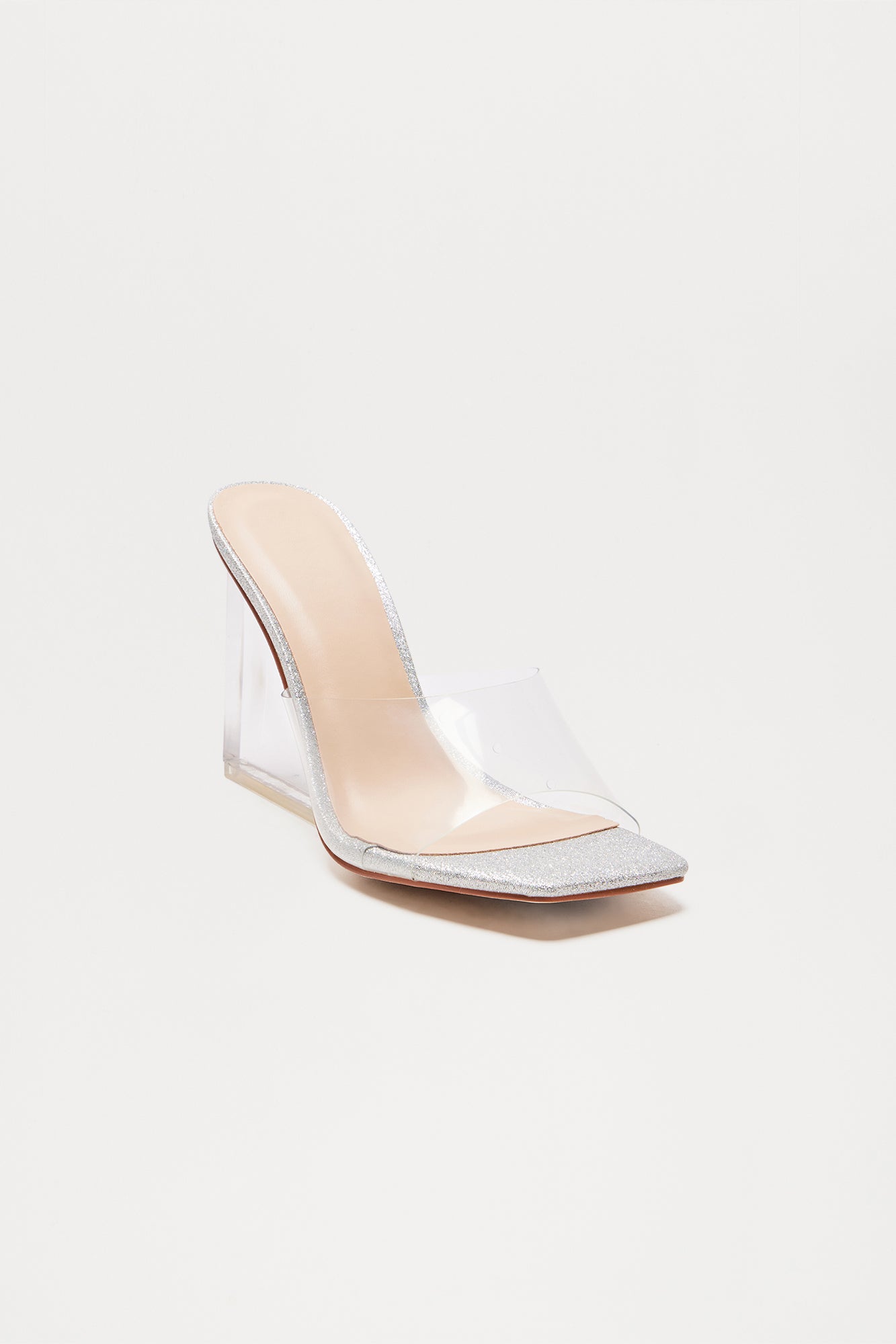 Slater Clear Wedges - Silver - Image 5
