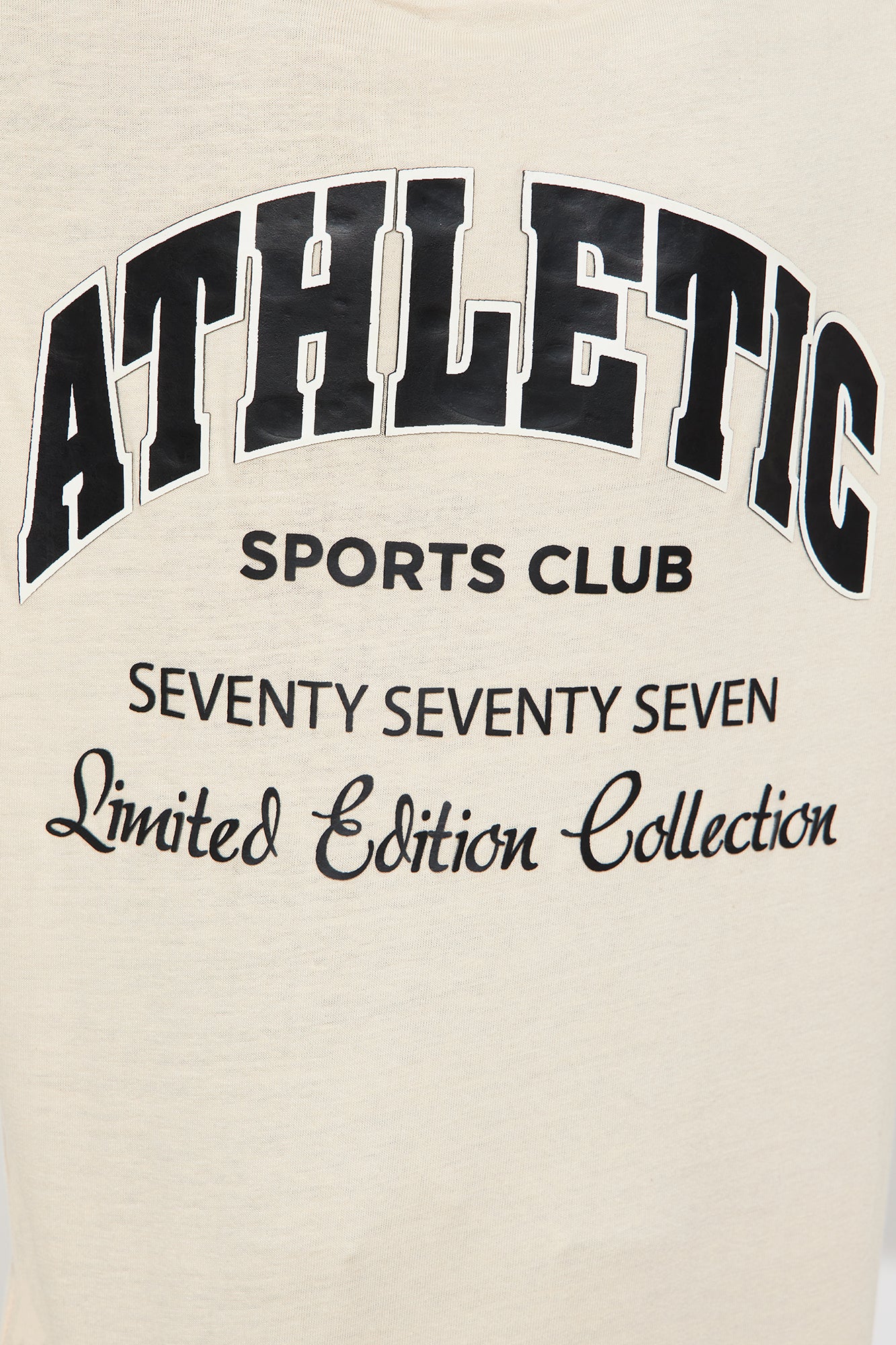 Mini 777 Athletic Front/Back Long Sleeve Tee - Sand - Image 4