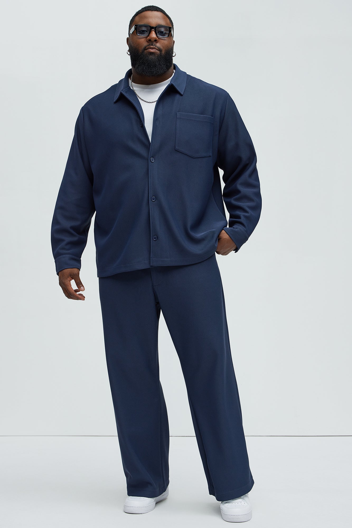 Turner Relaxed Trouser Pants - Navy - Image 6