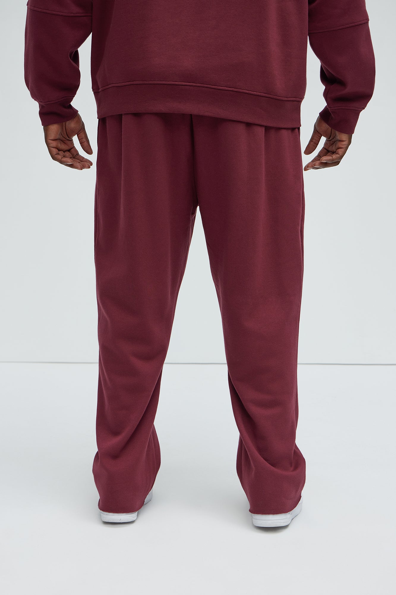 Rodeo Drive LA Sweatpants - Burgundy - Image 8