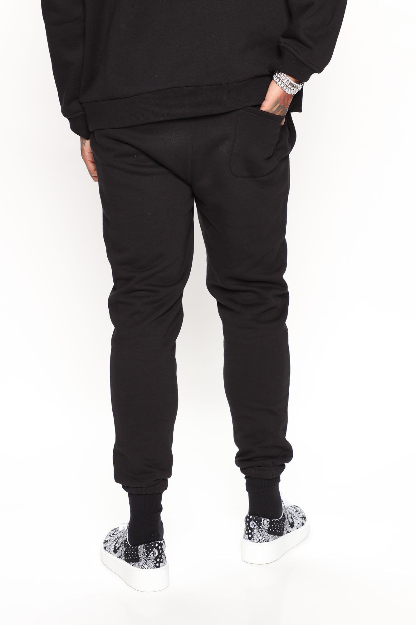 Arrival Jogger - Black/White - Image 4