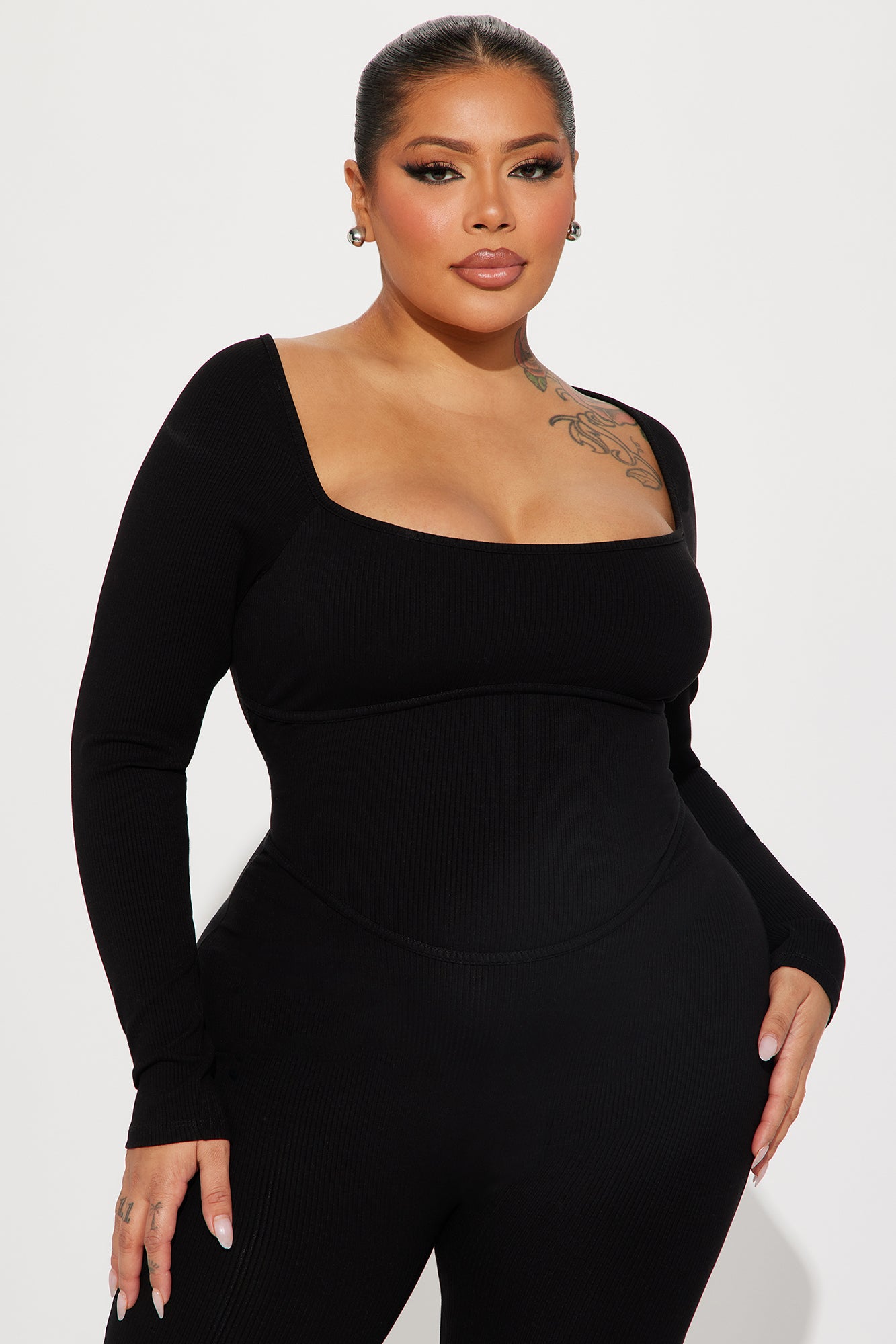 Avani Snatched Jumpsuit - Black - Image 5