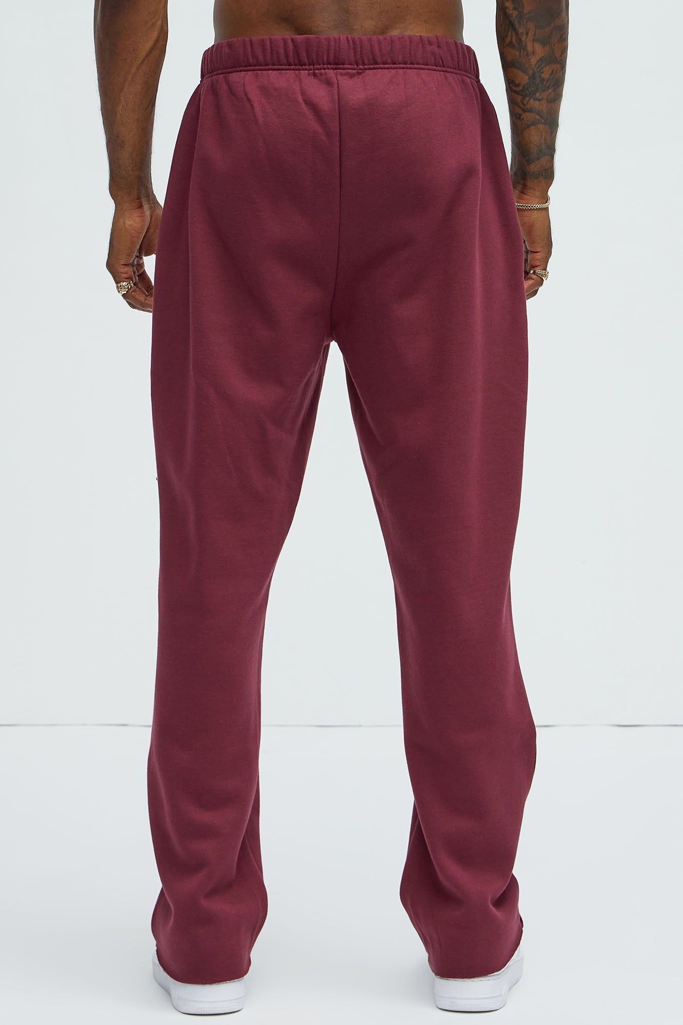Rodeo Drive LA Sweatpants - Burgundy - Image 5