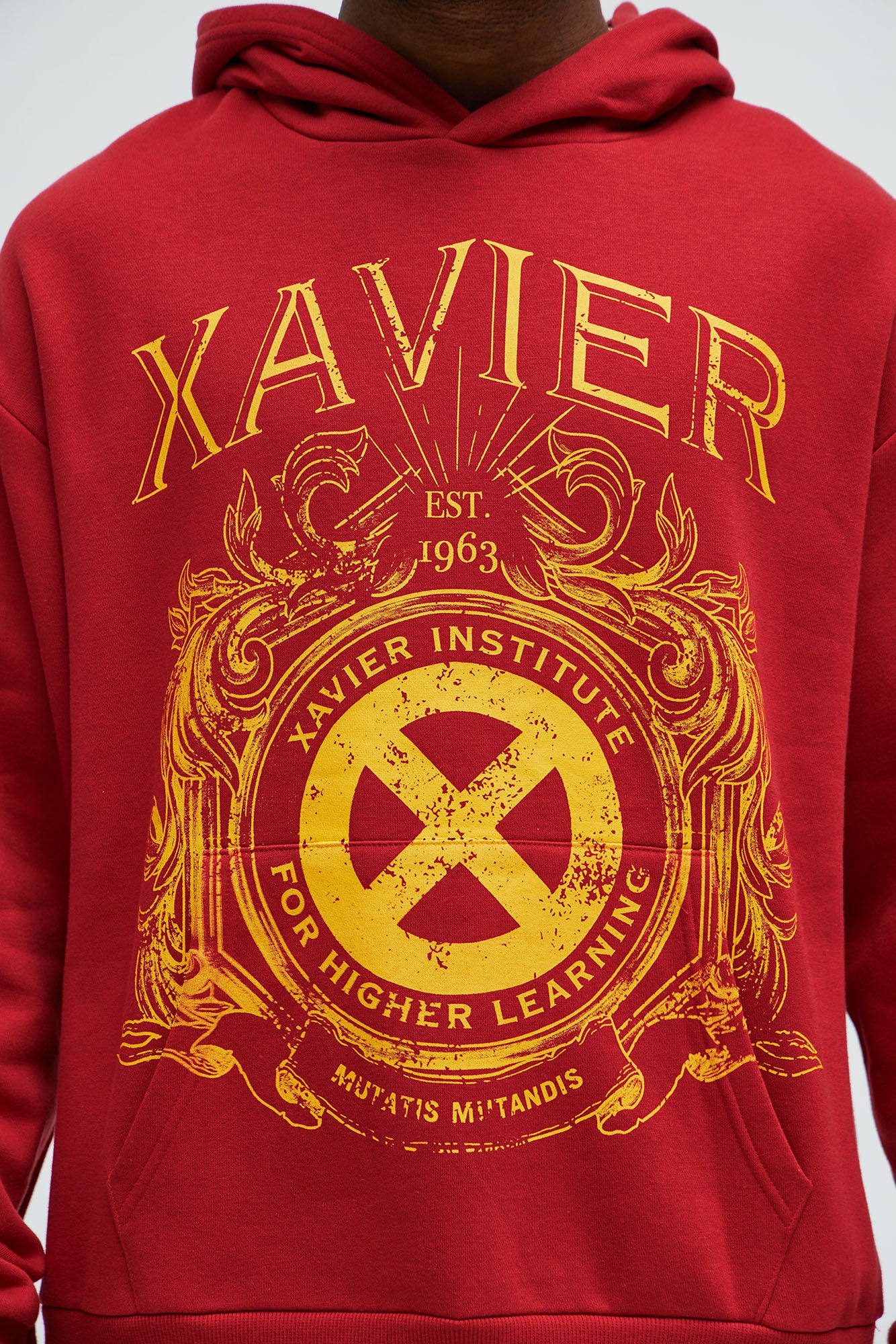 Xavier Institute Hoodie - Red - Image 3
