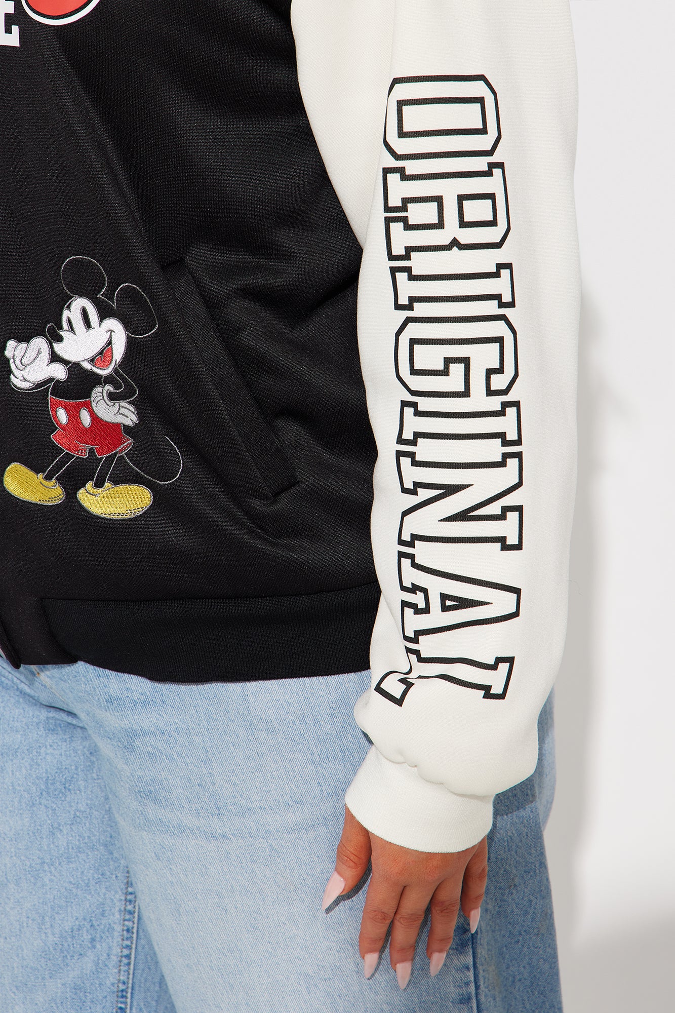 Mickey Mouse Sherpa Lined Jacket - Black - Image 11