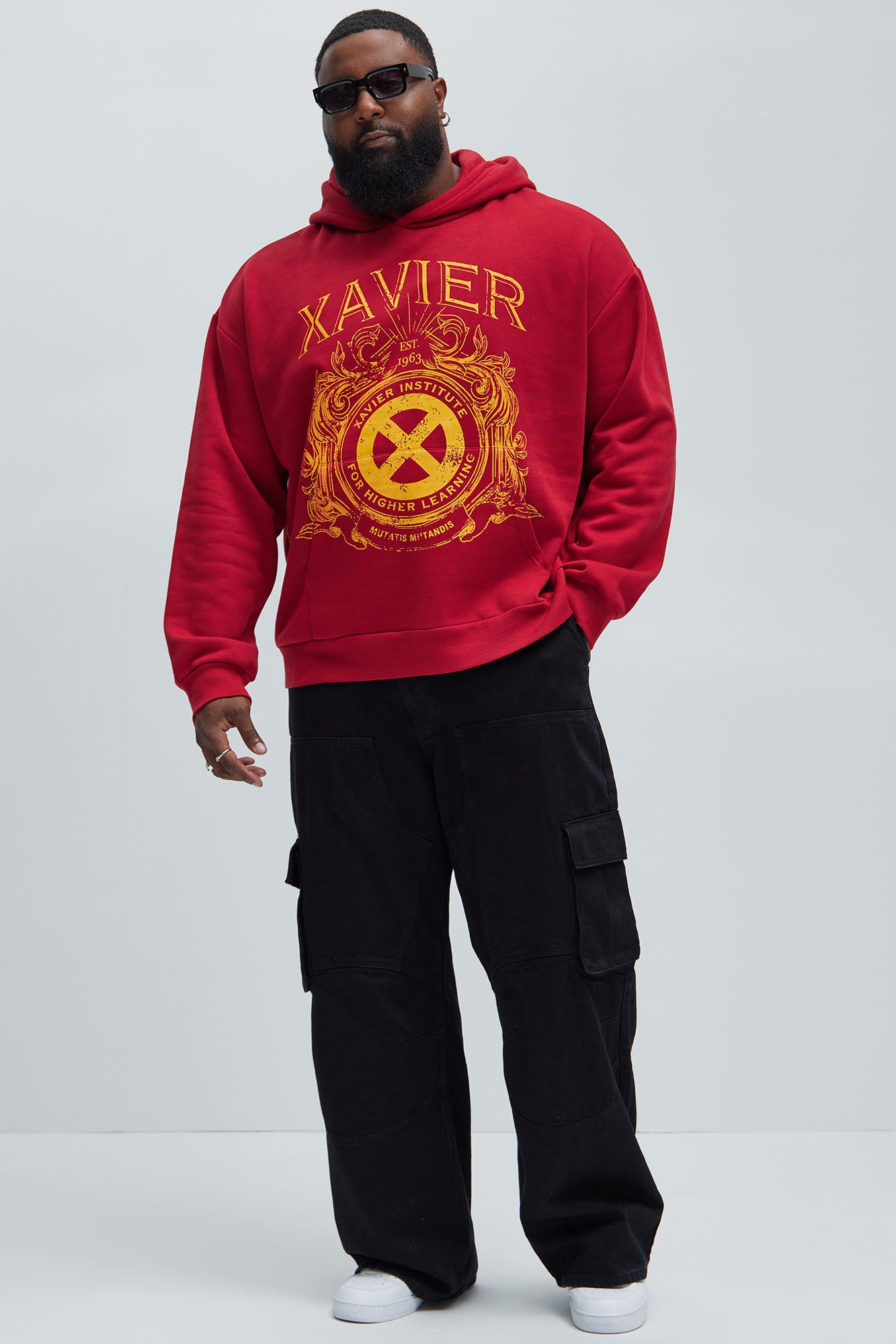 Xavier Institute Hoodie - Red - Image 6