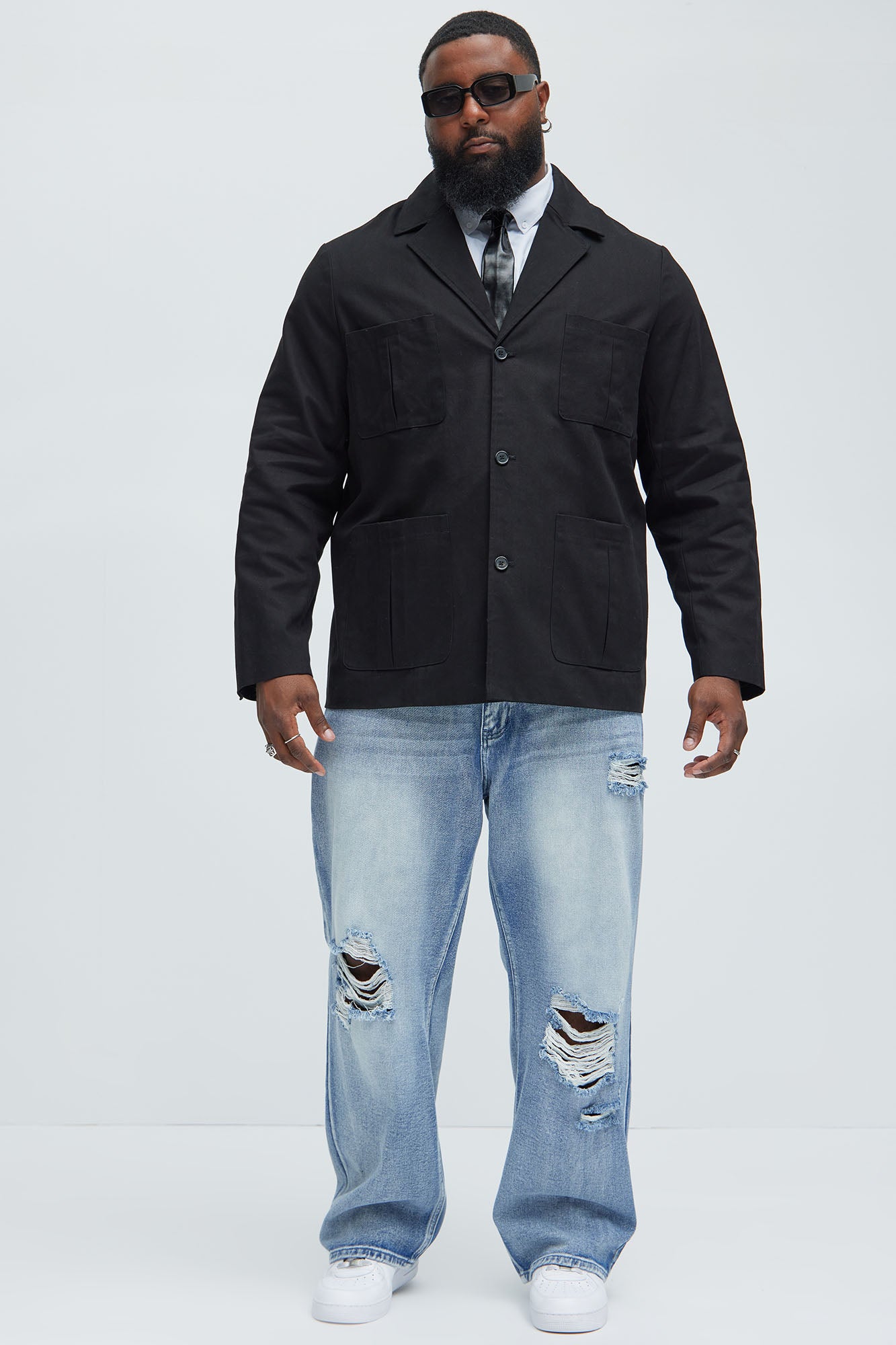 Berry Casual Jacket - Black - Image 6