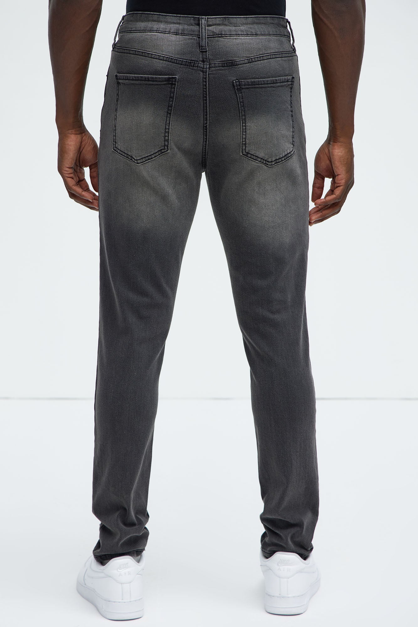 Cornell Skinny Jeans - Black Wash - Image 8