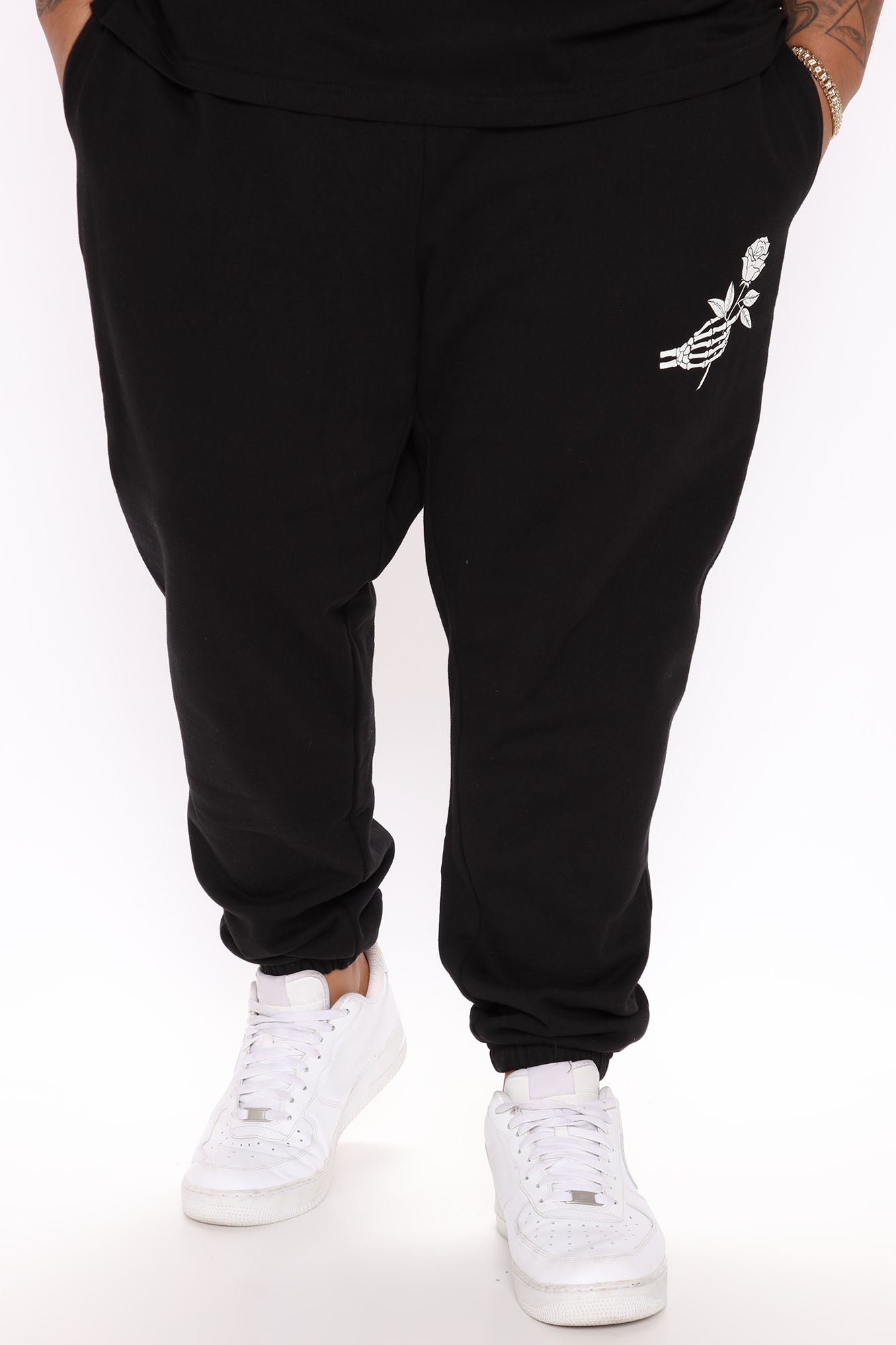 Arrival Jogger - Black/White - Image 6