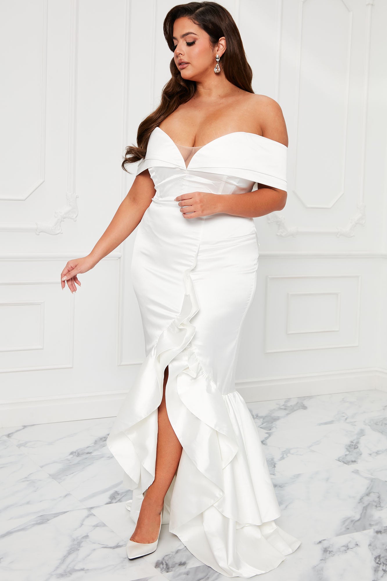 Throw The Bouquet Gown - White - Image 5