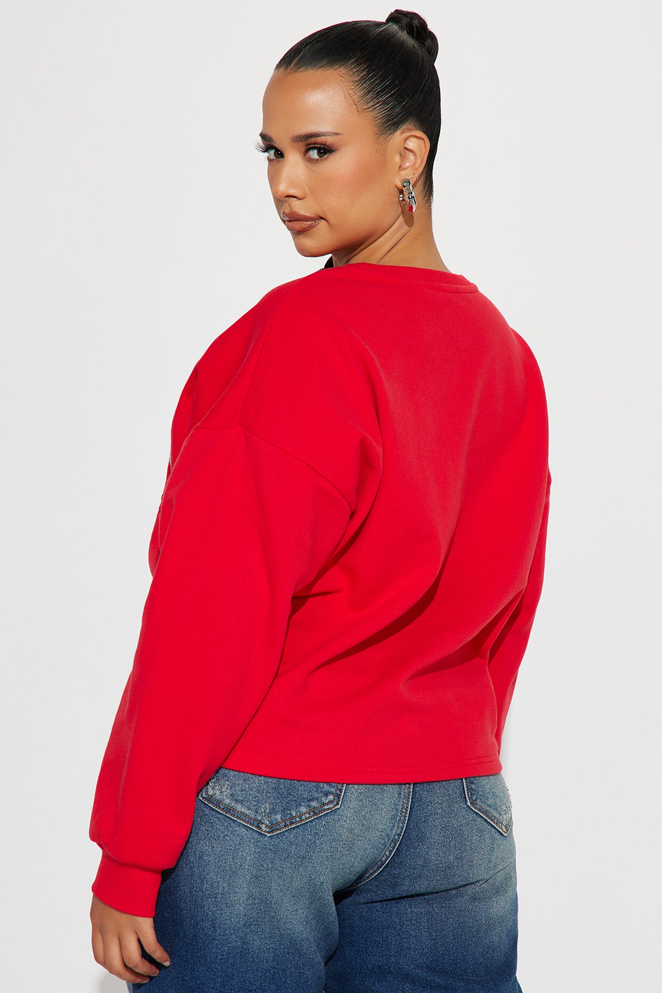 Disney 1OO Sweatshirt - Red - Image 8
