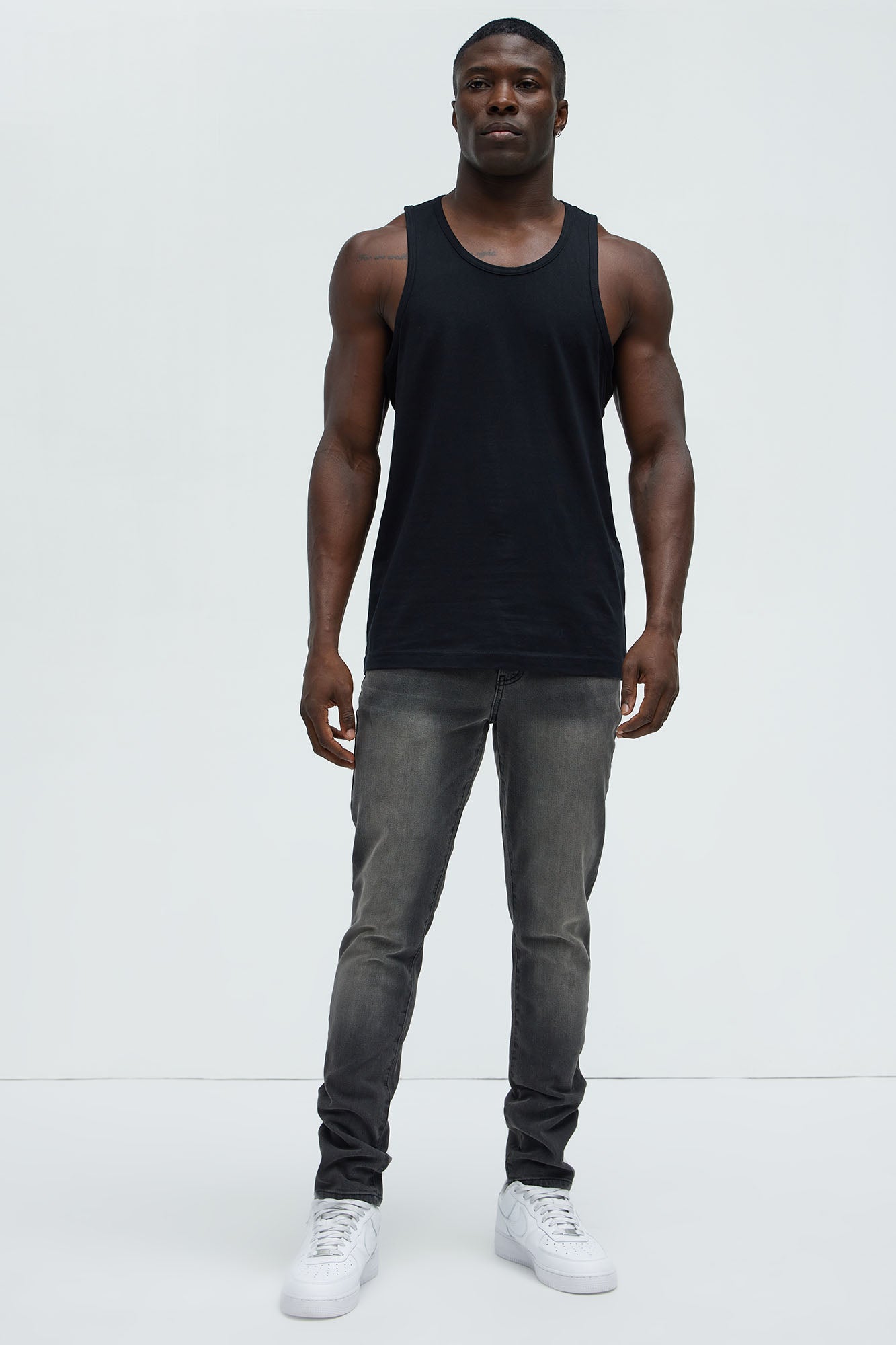 Cornell Skinny Jeans - Black Wash - Image 6