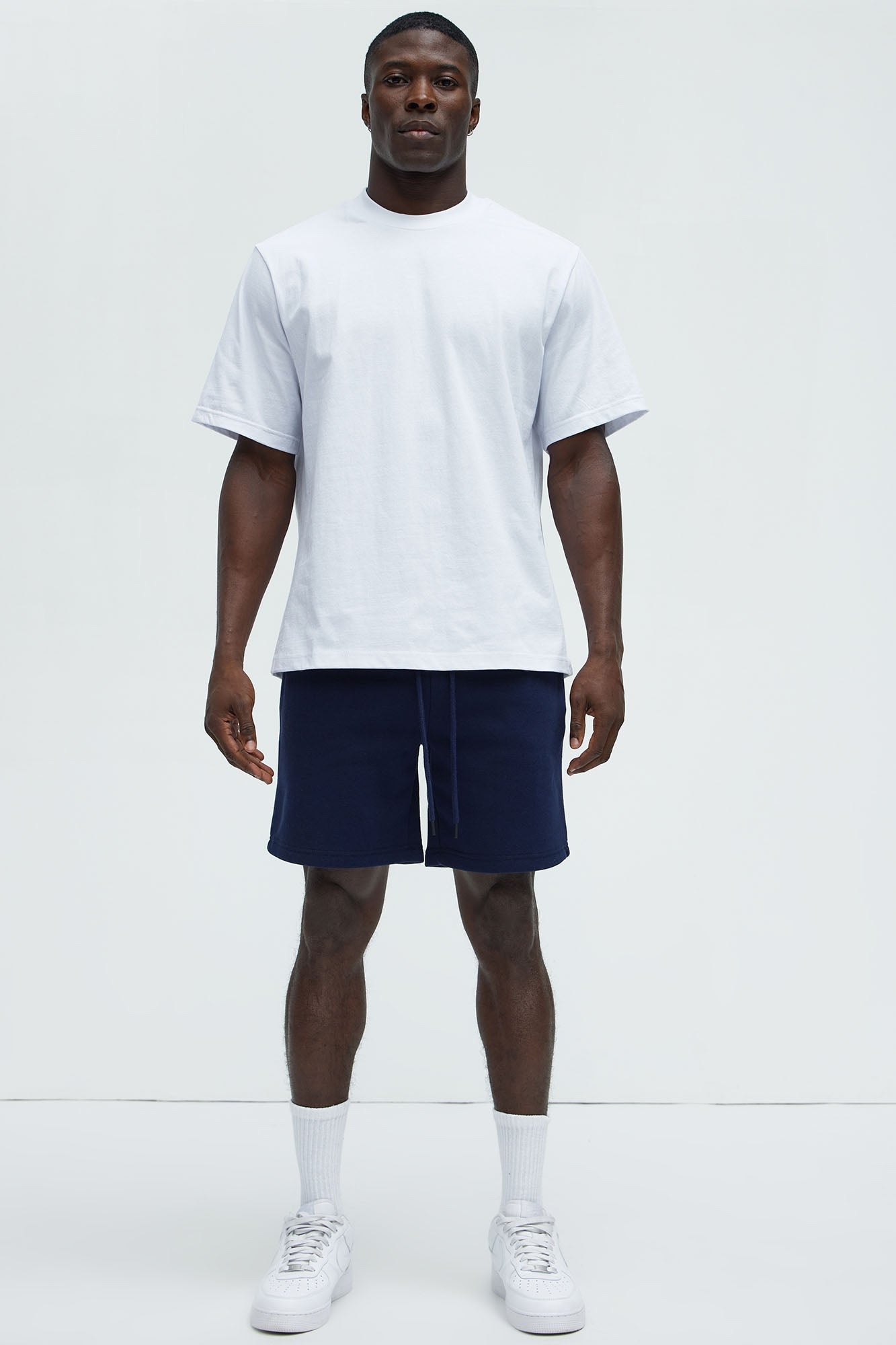 Tyson Sweatshort - Navy - Image 6