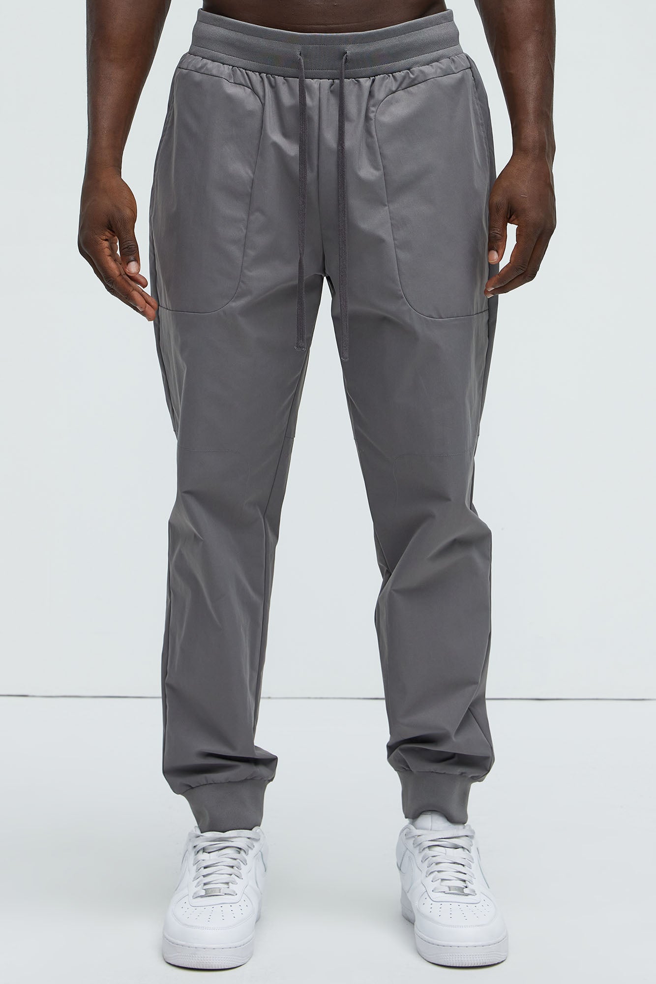 Ansel Tech Train Jogger - Charcoal - Image 3