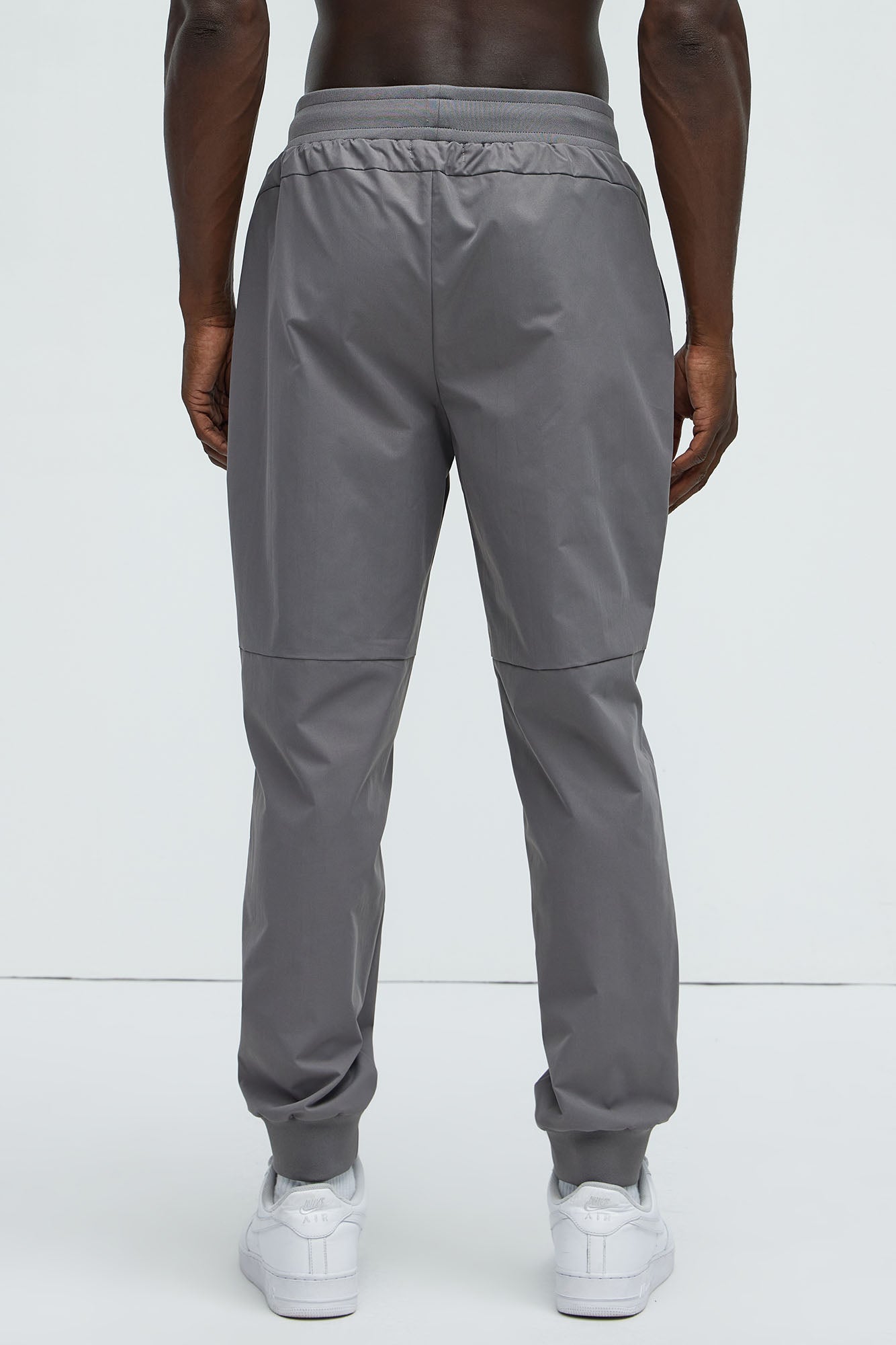 Ansel Tech Train Jogger - Charcoal - Image 4