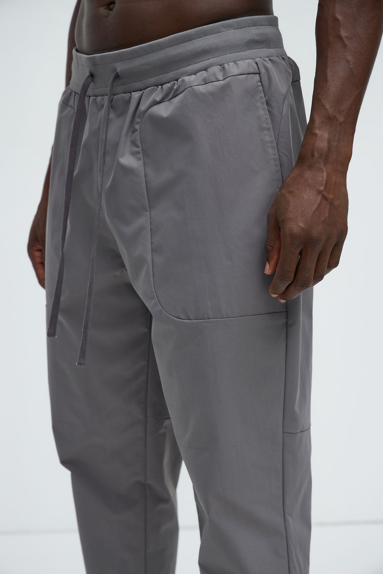 Ansel Tech Train Jogger - Charcoal - Image 5