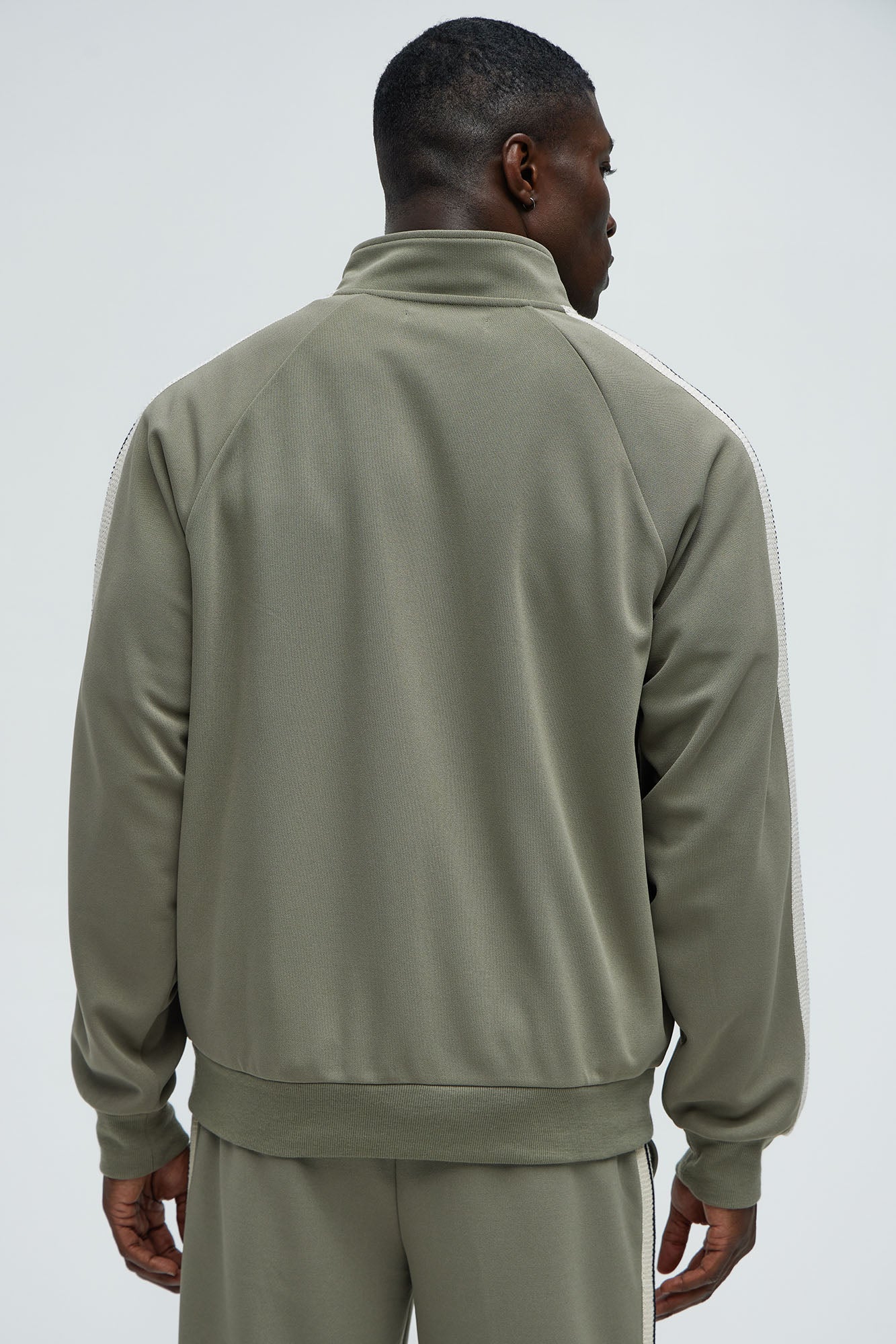 Dennis Track Jacket - Olive - Image 4