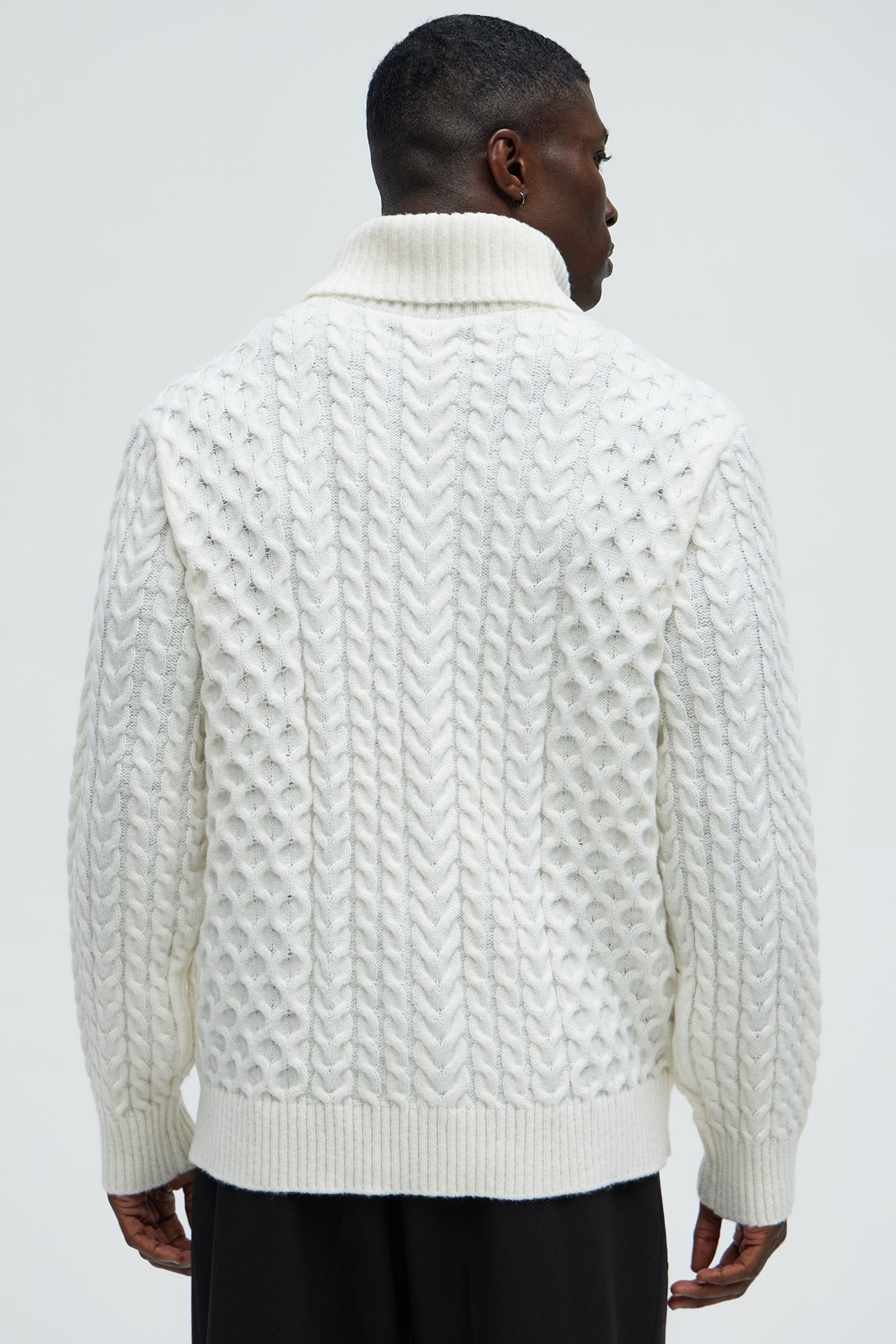 Got Potential Turtleneck Sweater - Off White - Image 4