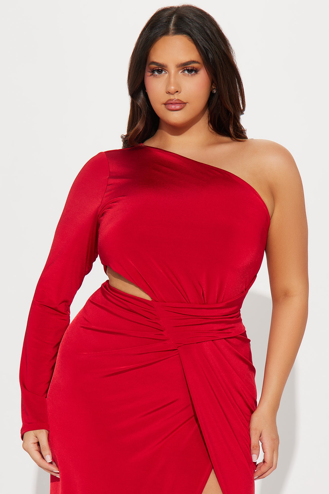 Lea Maxi Dress - Red - Image 5