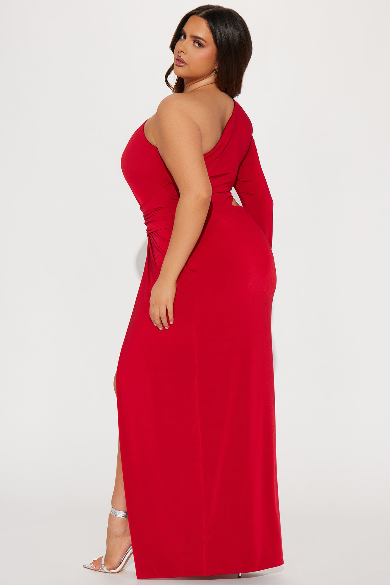 Lea Maxi Dress - Red - Image 6