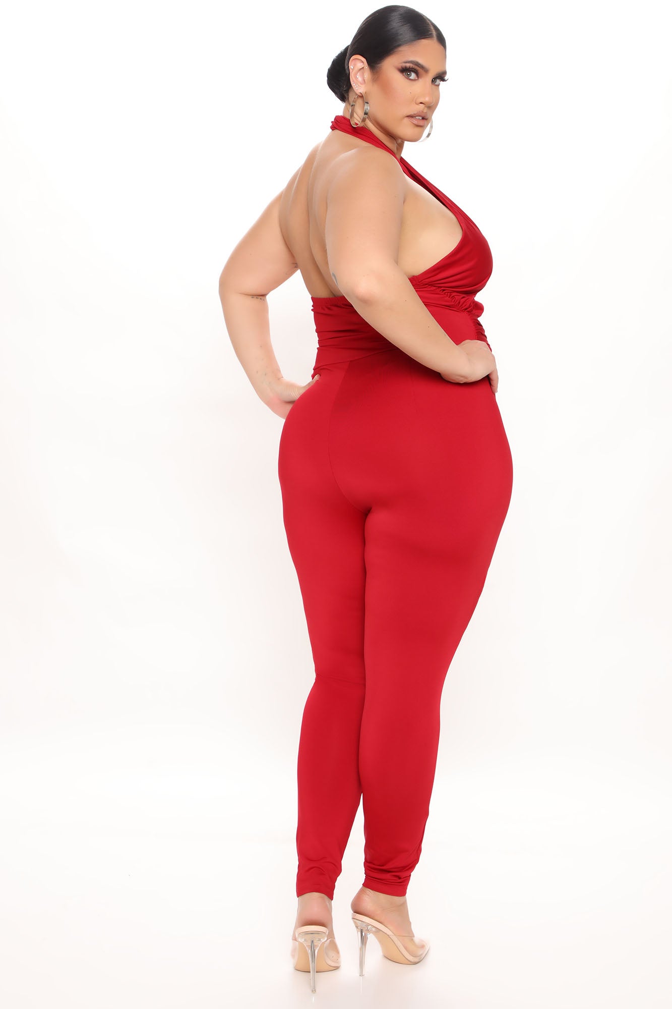 Bad Intentions Jumpsuit - Red - Image 8