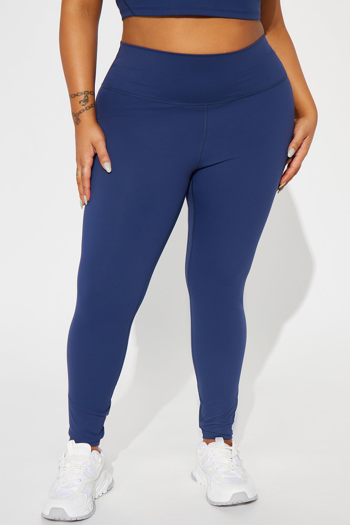 Get Right Active Leggings - Navy - Image 6