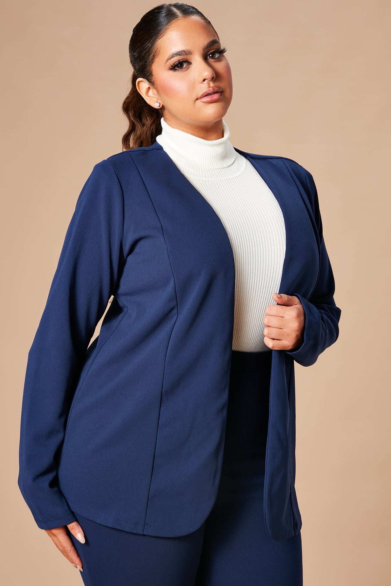 Payin' It Forward Blazer Set - Navy - Image 11