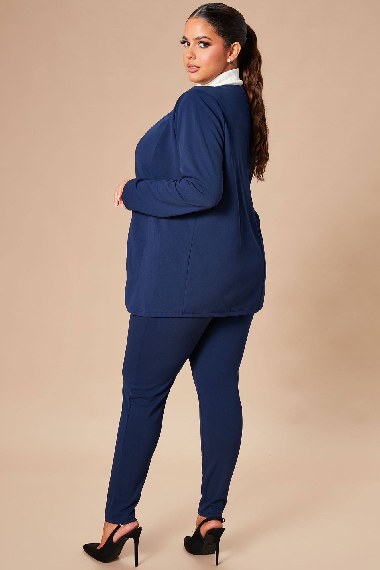 Payin' It Forward Blazer Set - Navy - Image 12