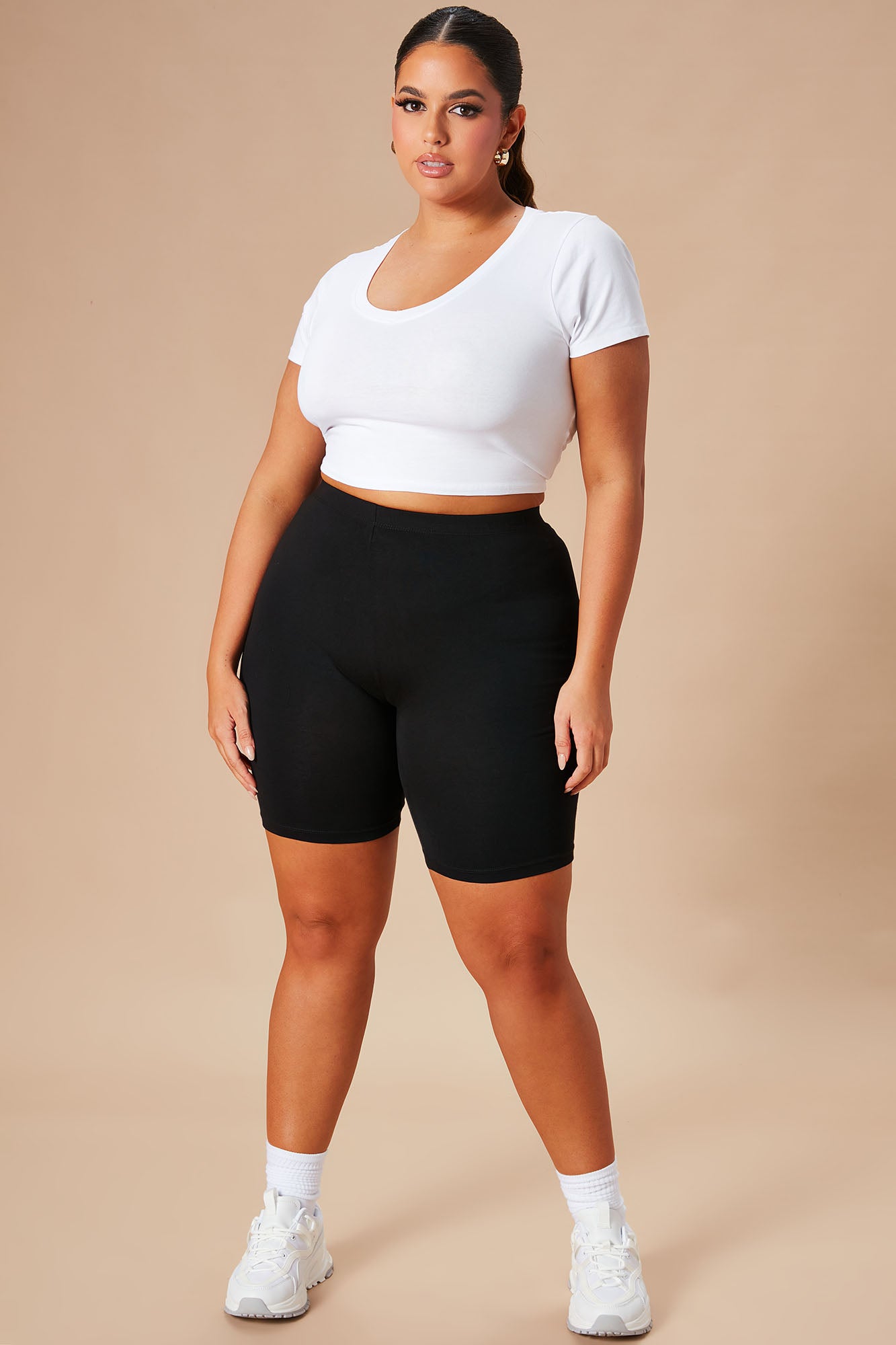 Natalee Biker Shorts - Black - Image 6