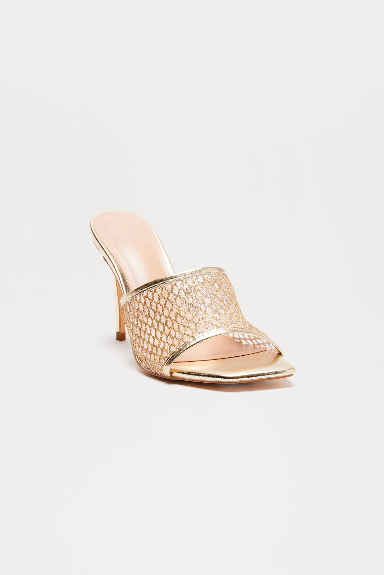Spritz Metallic Heels - Gold - Image 3
