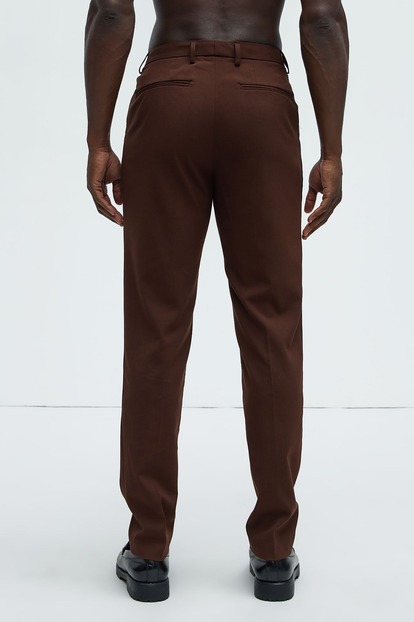 The Modern Stretch Slim Trouser - Brown - Image 5