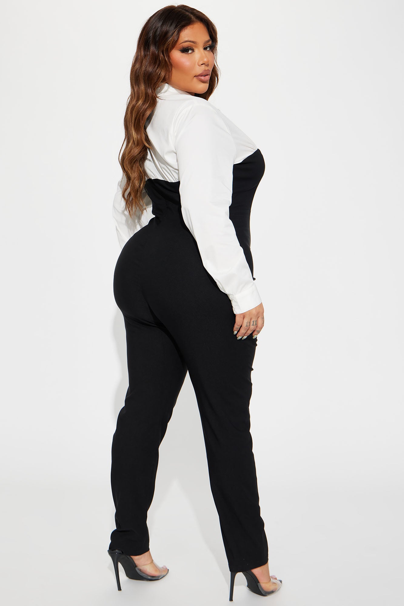 Searching For Love Jumpsuit - Black - Image 7