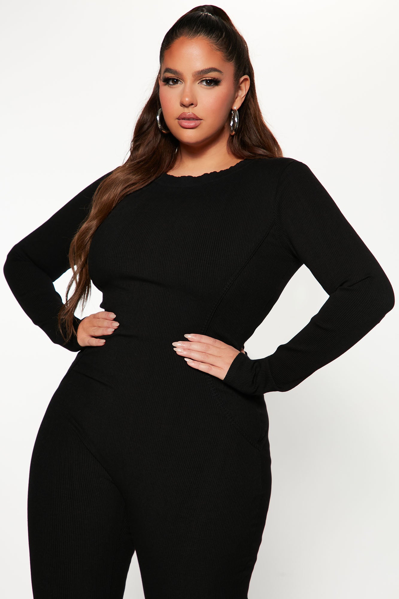 Keaton Snatched Jumpsuit - Black - Image 6