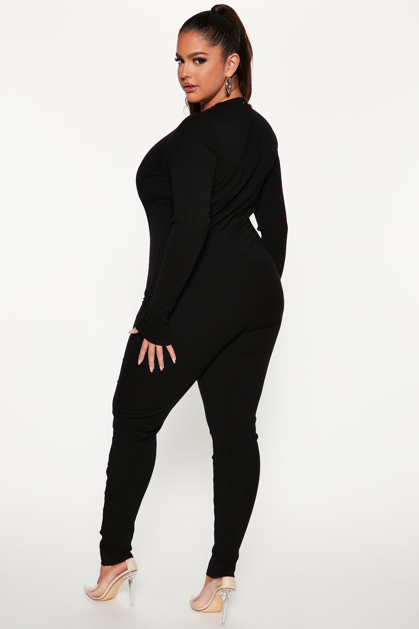 Keaton Snatched Jumpsuit - Black - Image 8