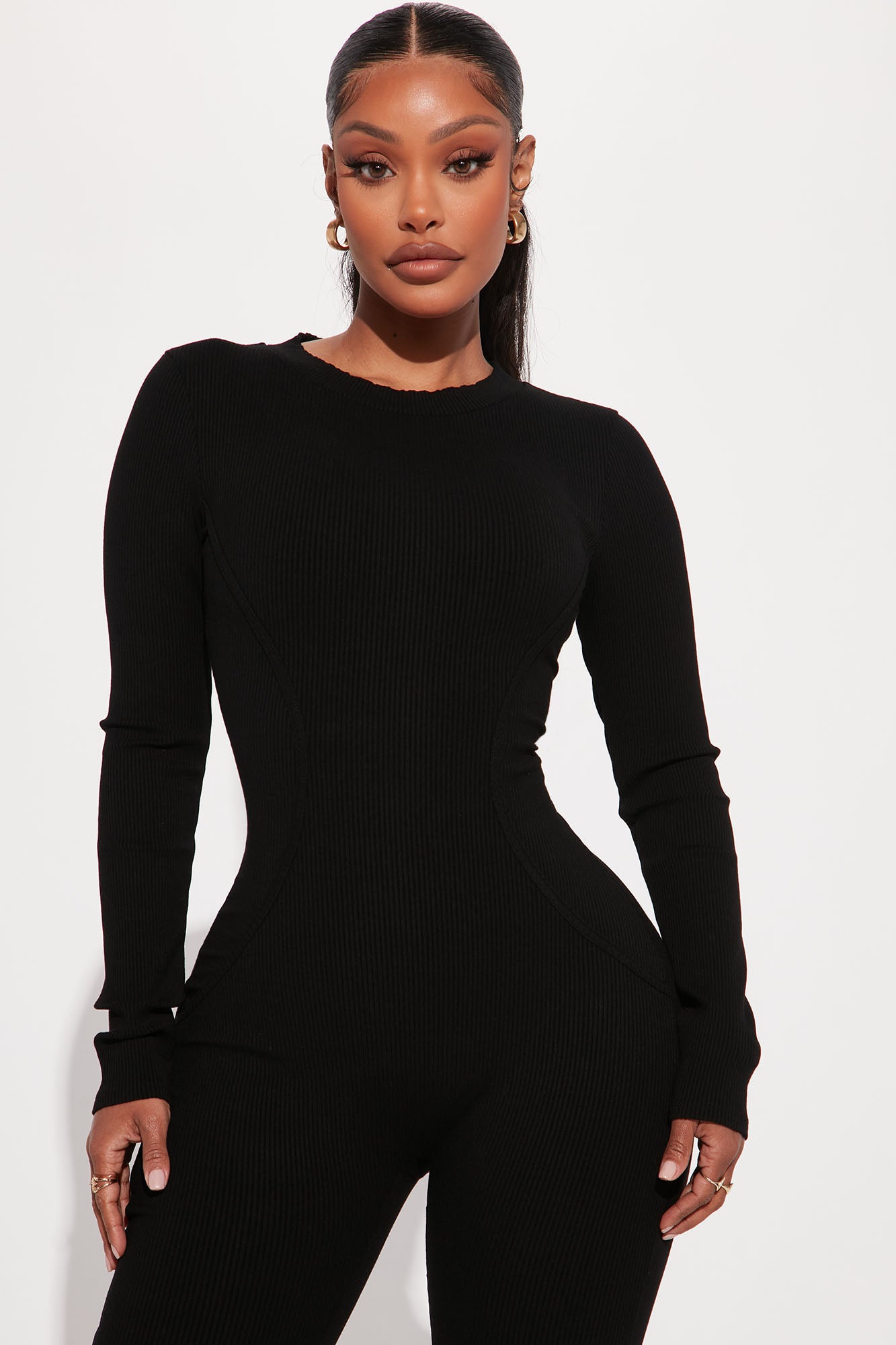Keaton Snatched Jumpsuit - Black - Image 3