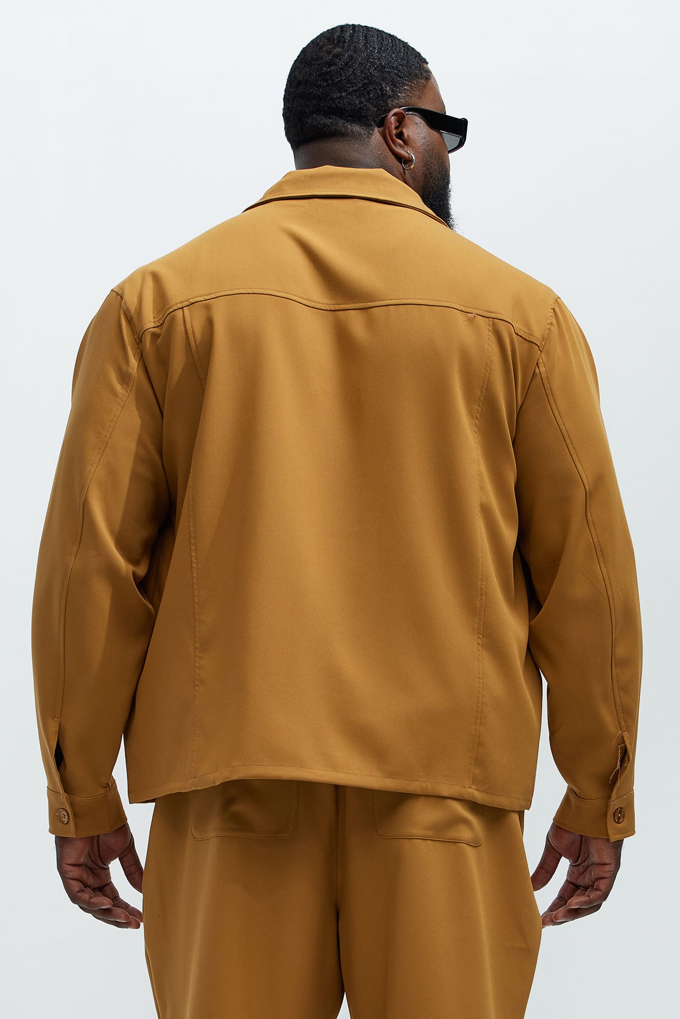 Ronan Weekender Button Up Shirt - Camel - Image 7