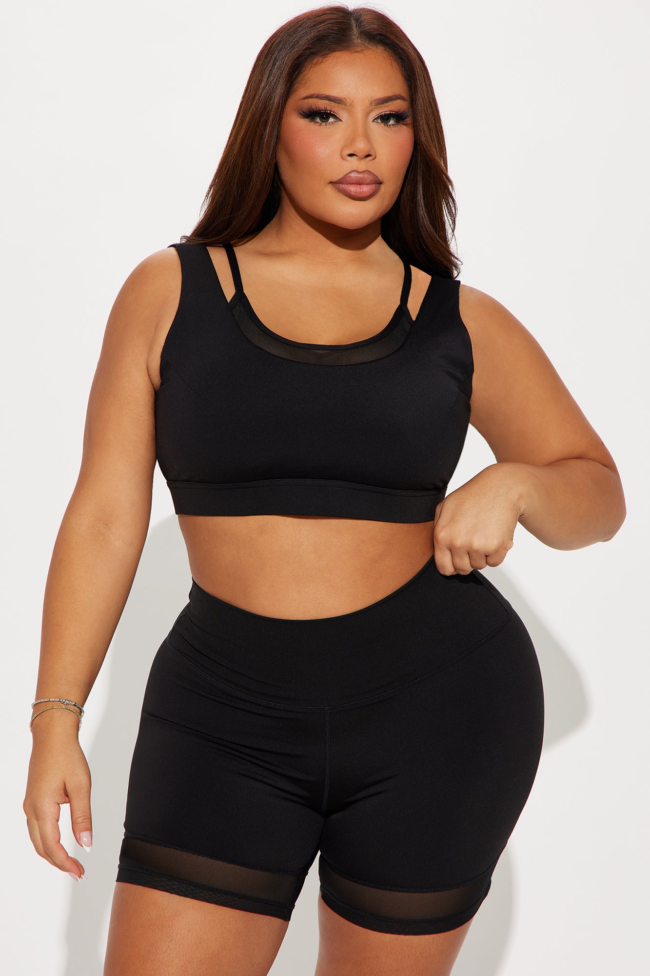 Get Snatched Active Set - Black - Image 4