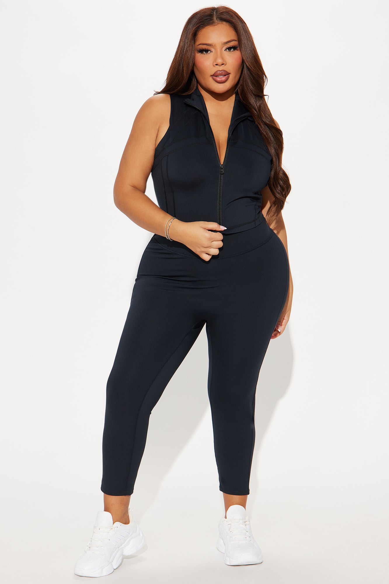 Claudia Elevate Active Capri  Legging - Black - Image 5