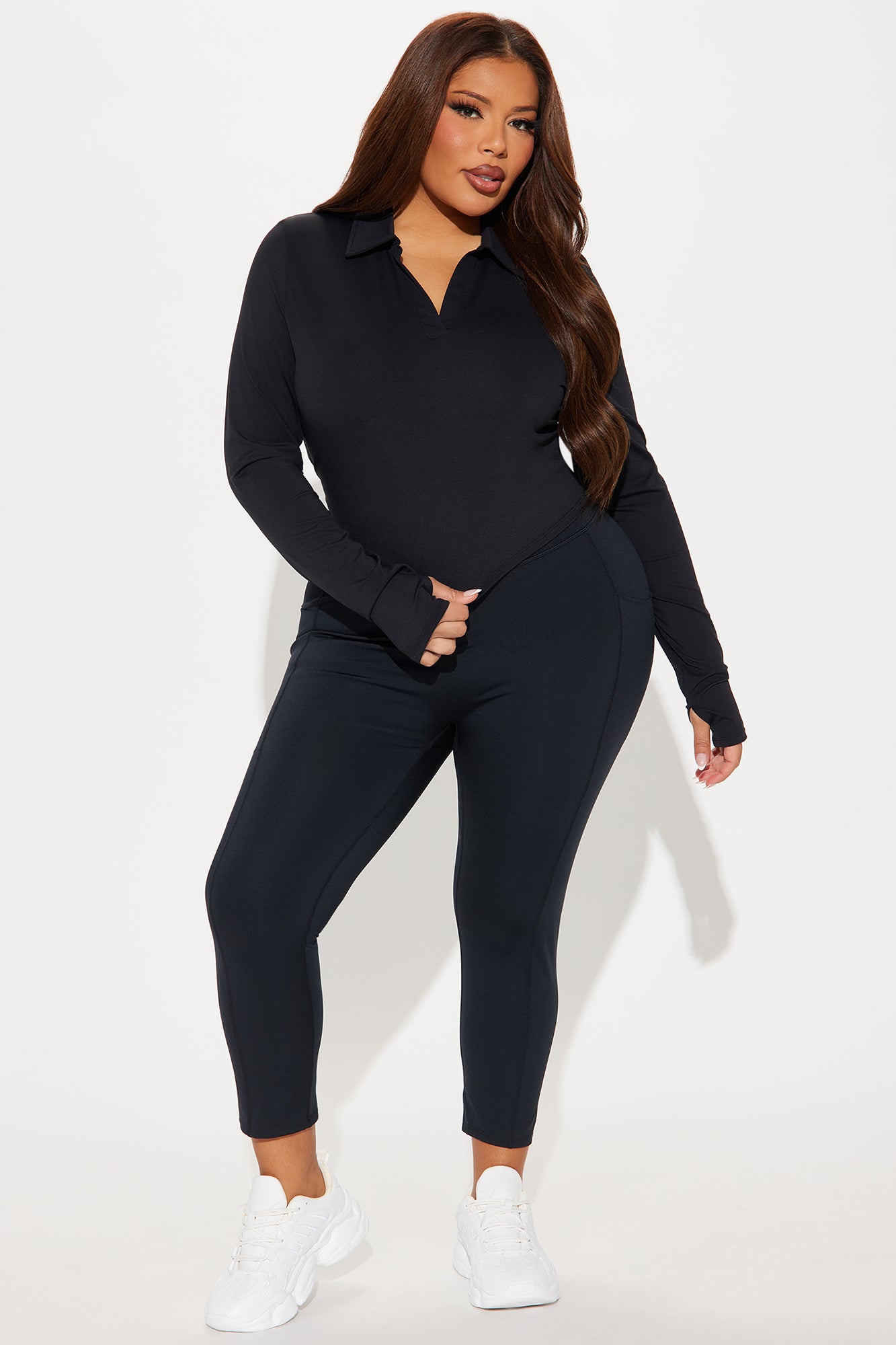 Warm Up Elevate Active Capri Legging - Black - Image 5