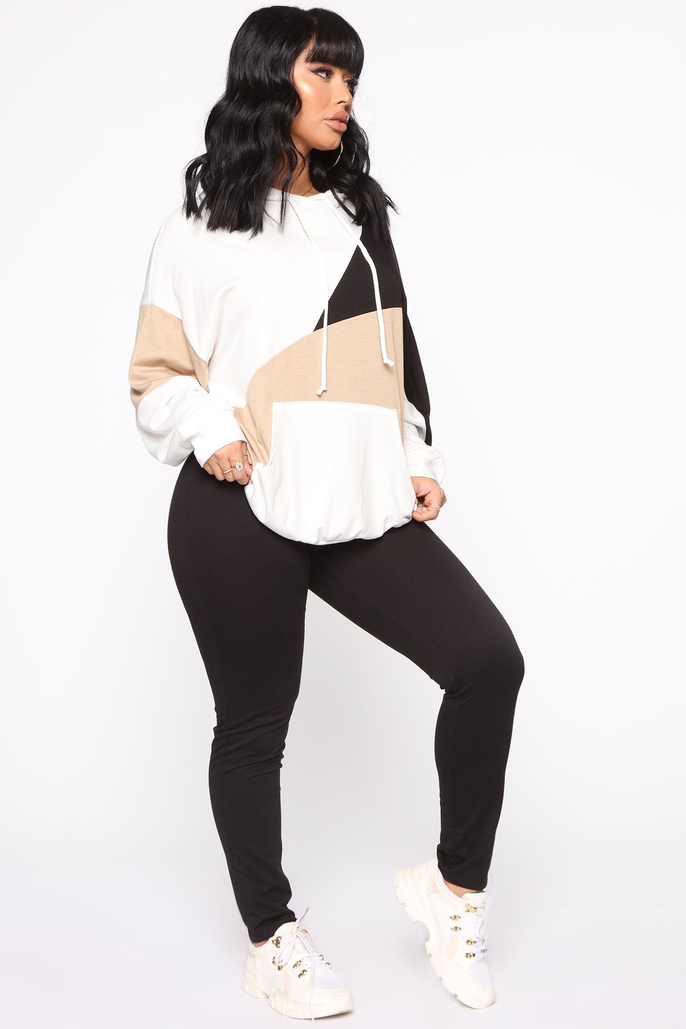 Only Supreme Legging Set - White/Combo - Image 3
