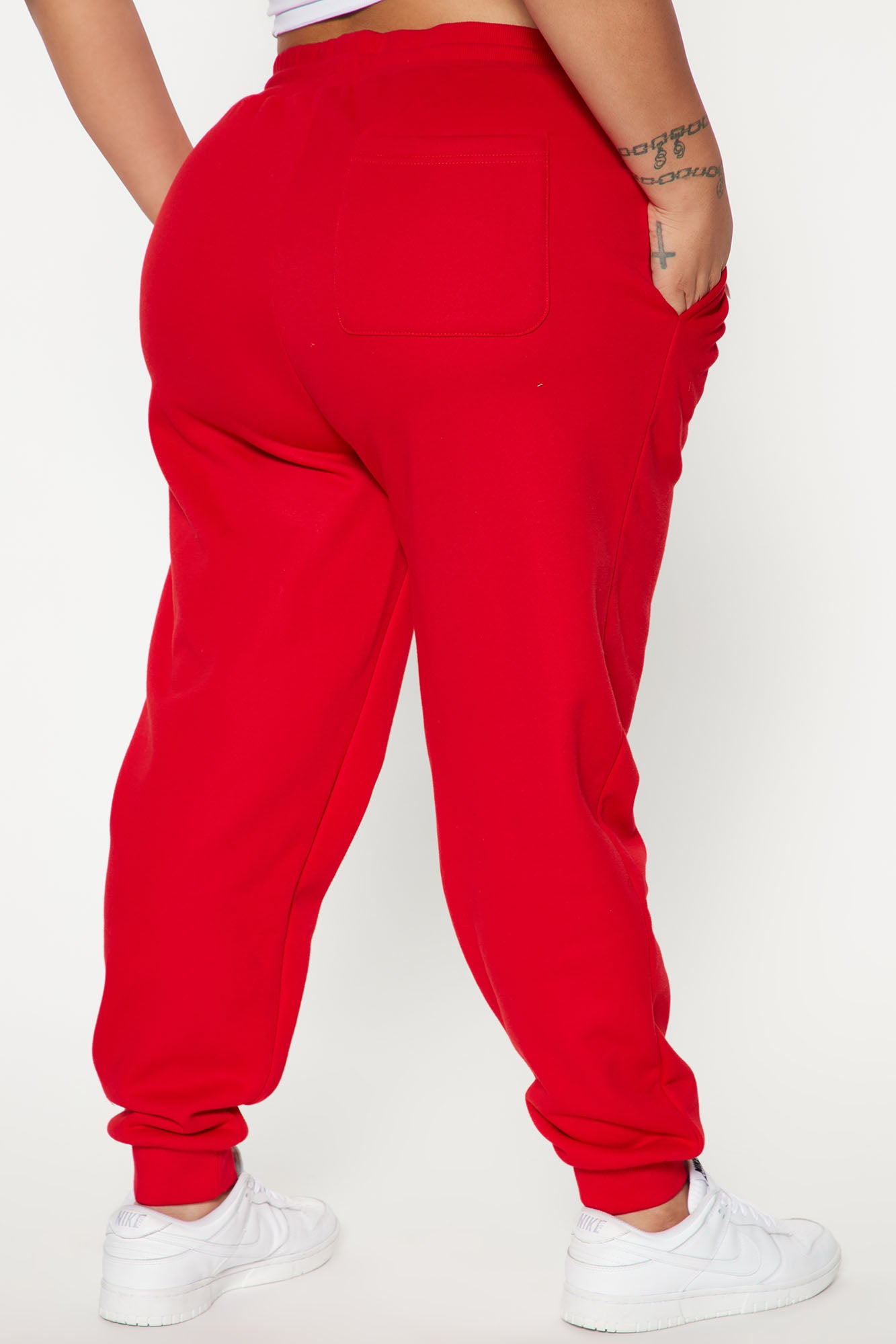 Family Goals Women's Mami Jogger - Red - Image 6