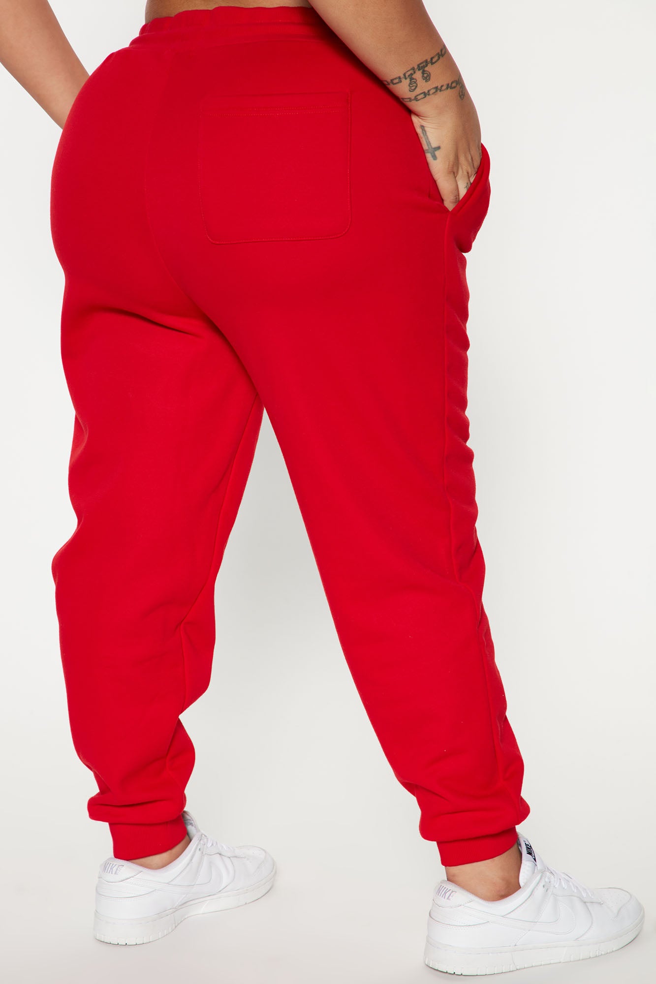 Family Goals Women's Queen Jogger - Red - Image 6