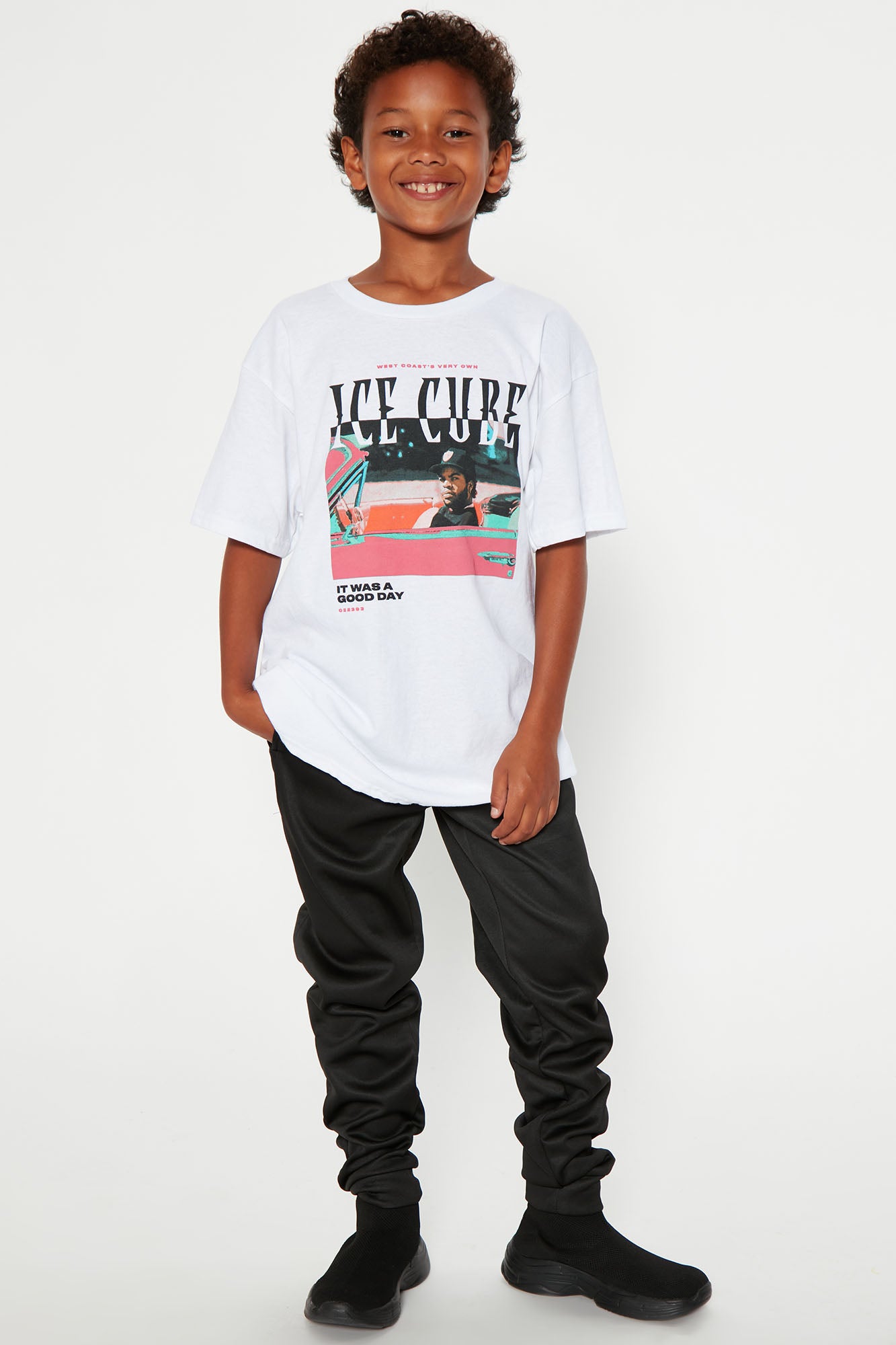 Mini Ice Cube It Was A Good Day Tee - White - Image 3