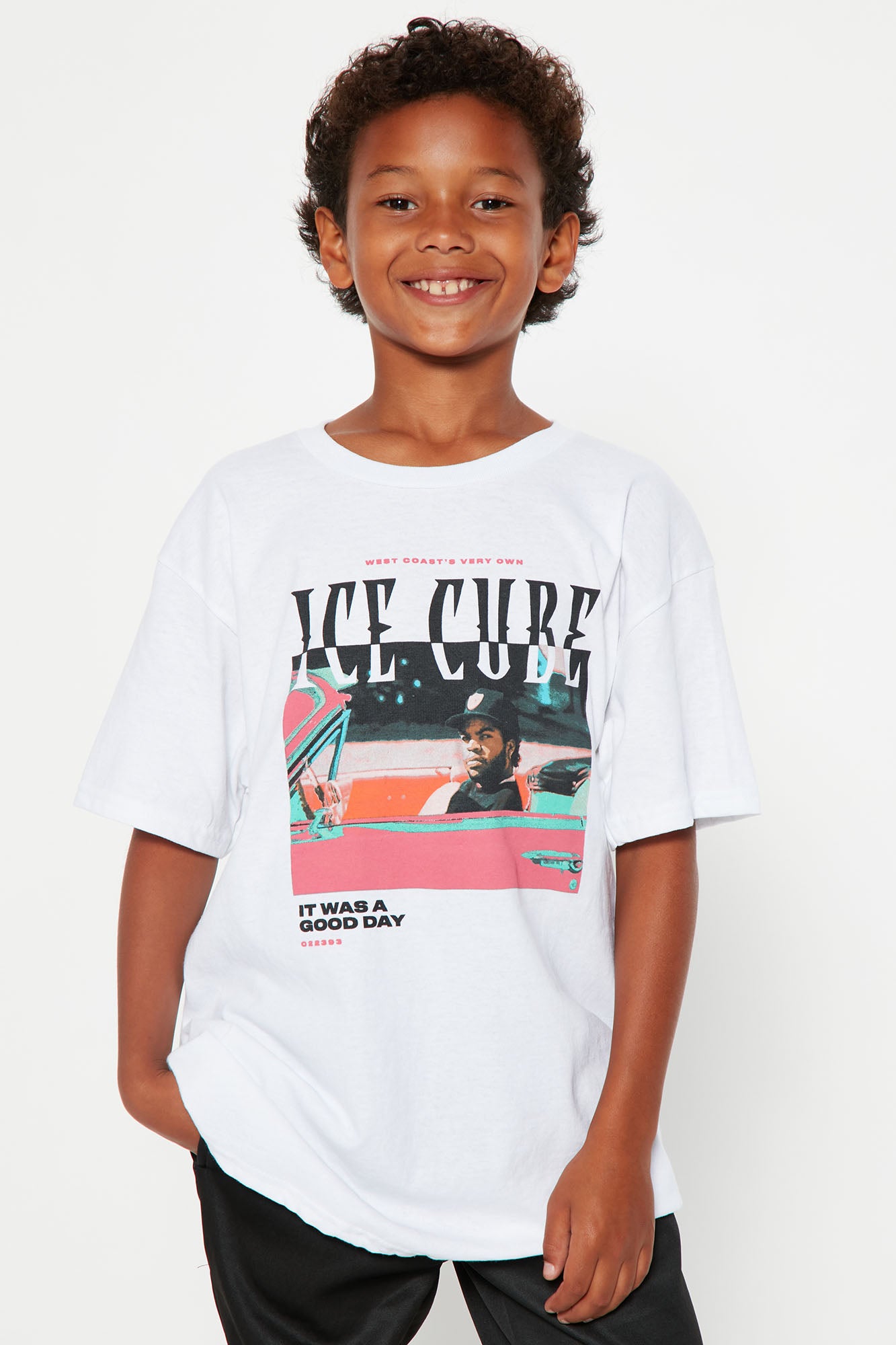 Mini Ice Cube It Was A Good Day Tee - White - Image 4