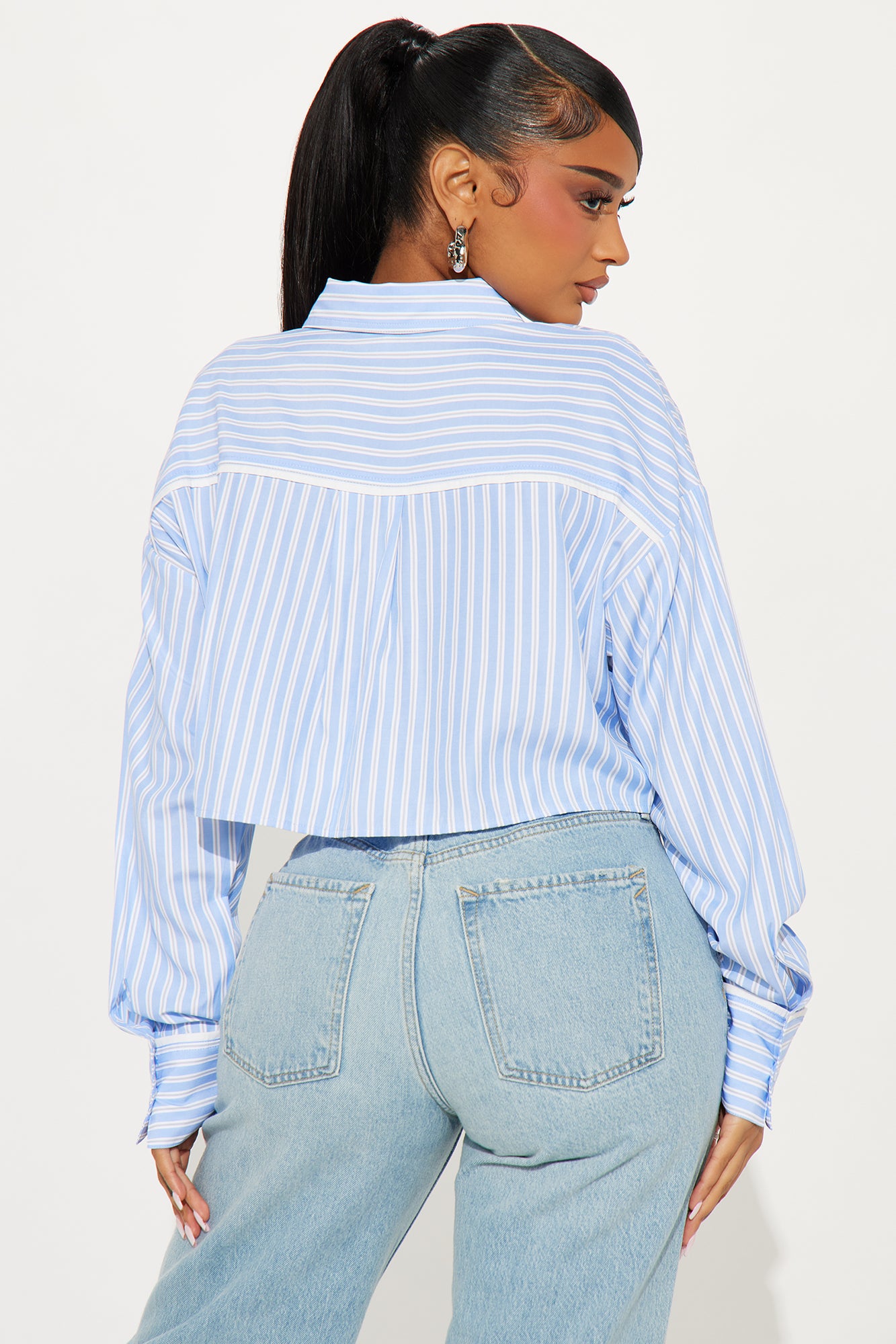 Always Ahead Striped Shirt - Blue/combo - Image 3