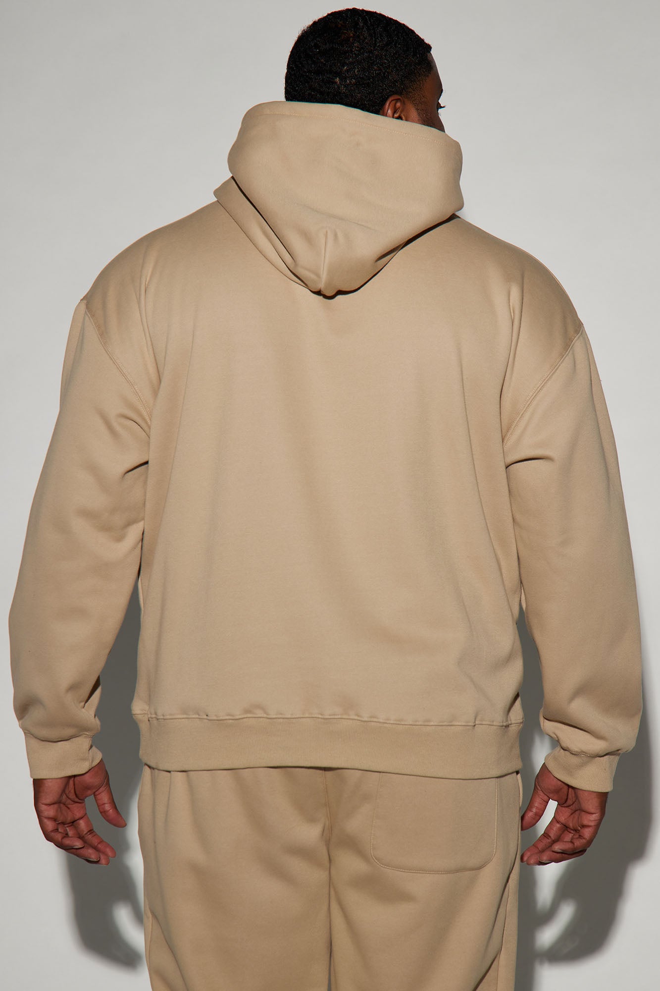 Family Goals Papi Hoodie - Taupe - Image 7